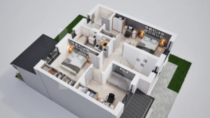 Casa duplex 4 camere in cartier nou Șură Mica