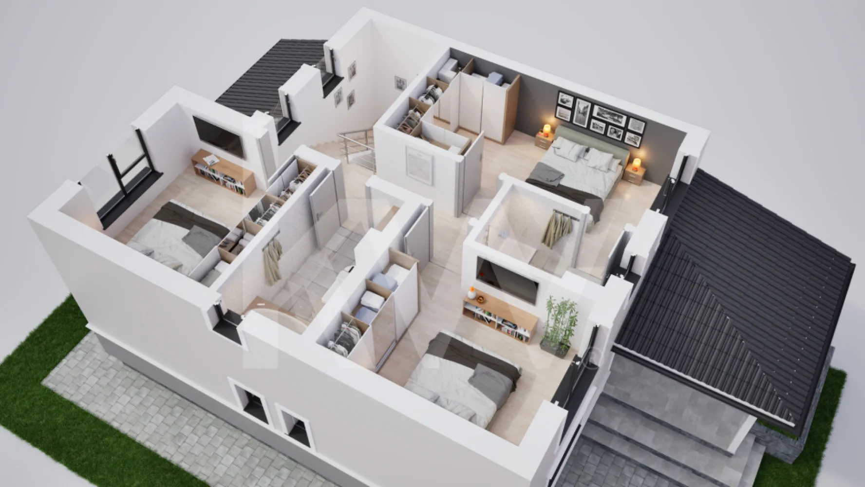 Casa duplex 5 camere in cartier nou Șură Mica