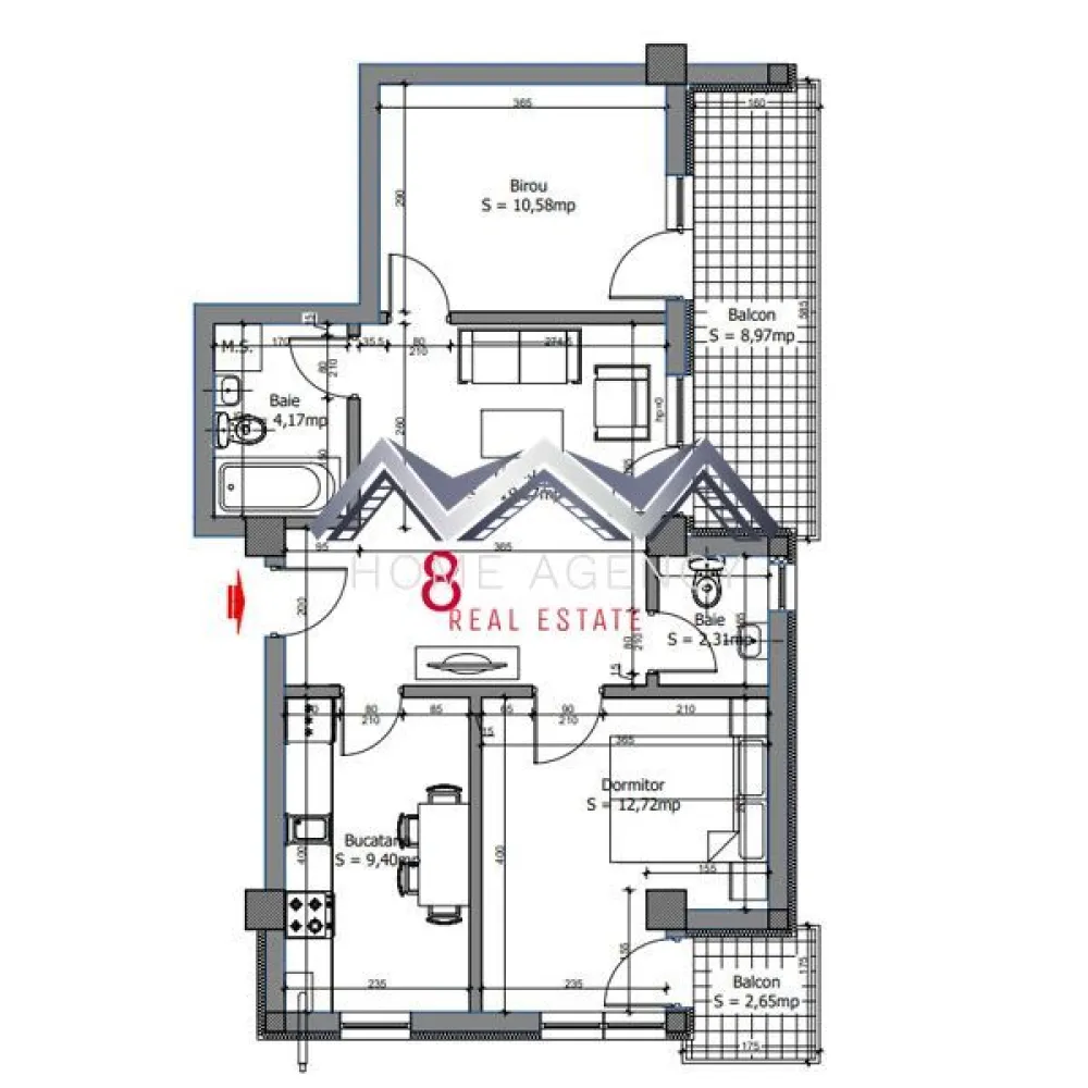 Apartamente 3 camere Otopeni | bloc nou | include parcare - Vă propunem, spre vânzare, mai multe apartamente cu 3 camere, cu suprafețe cuprinse între 52.66 mp și 64.70 mp utili, parte dintr-un ansamblu rezidențial nou, central, din Otopeni.

Ansamblul rezidențial va fi compus din 4 blocuri de locuințe moderne, cu regim mic de înălțime D+P+2+M, construite cu materiale de cea mai bună calitate. Accesul în complex va fi supravegheat video, cu barieră securizată, și va include un loc de joacă pentru copii și spații verzi.

Structura blocurilor este din beton armat, pereții interiori, exteriori și de compartimentare vor fi construiți din cărămidă, iar fațadele vor fi izolate cu polistiren expandat.

Fiecare apartament va fi dotat cu centrală termică proprie, încălzire prin pardoseală, ușă metalică, tâmplărie PVC, geamuri termopan gri antracit, vor fi contorizate individual și racordate la toate utilitățile (apă, curent, gaz, canalizare, cablu TV, internet).

Viitorul proprietar își poate alege finisajele dintr-o gamă variată de modele și de culori. Finisajele interioare sunt incluse în costul apartamentului și constau în: faianță, gresie, parchet si baie complet utilată modern.
Include 1 loc de parcare.

Acces facil către magazine, restaurante, bănci, Primărie (maxim 7 minute de mers pe jos), piață, farmacii, DN1, Aeroport etc.

Programează-te acum pentru o vizionare!

Oferim, gratuit, consultanță financiară și consiliere juridică pe parcursul procedurilor obținerii unui credit, alături de partenerul nostru, SVN România.

Dacă aveți o proprietate de vânzare/închiriere sau sunteți interesați de o proprietate aflată în portofoliul agenției noastre, vă rugăm să ne contactați la numărul de telefon din anunț sau pe adresa de email contact@homeagency.ro.