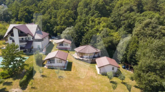 4 Casute de vacanta cu teren de 2000 mp liberi Cisnadioara