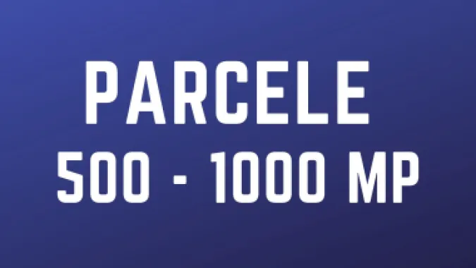 Parcele 500 mp teren - cu Utlitati - Sancrai - Nazna