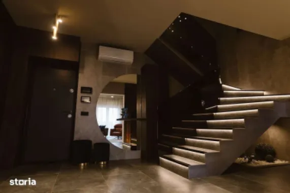 Penthouse Ultra-LUX pe 2 nivele, 119 mp, SPA privat, 3 parcări