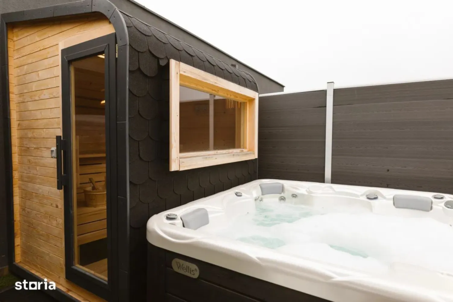 Penthouse Ultra-LUX pe 2 nivele, 119 mp, SPA privat, 3 parcări