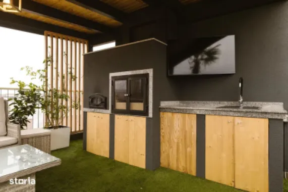 Penthouse Ultra-LUX pe 2 nivele, 119 mp, SPA privat, 3 parcări