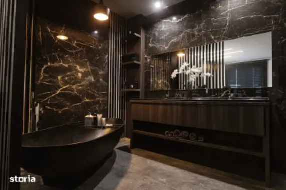 Penthouse Ultra-LUX pe 2 nivele, 119 mp, SPA privat, 3 parcări