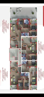 Apartament 4 camere,3bai,136mp.utili+19mp terase acoperite