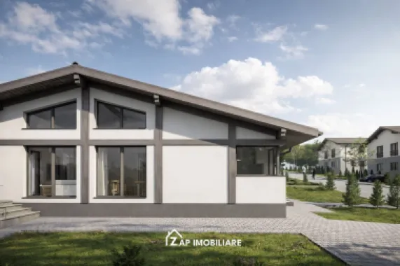 Casă Premium, 1 nivel, 4 camere, 700 mp teren, design modern, Livezeni