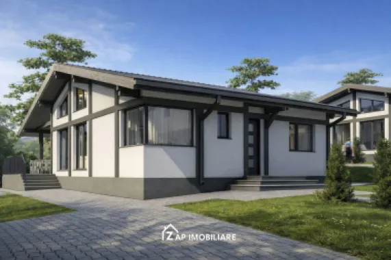 Casă Premium, 1 nivel, 4 camere, 700 mp teren, design modern, Livezeni