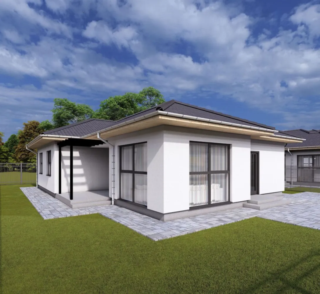 Casa la cheie 4 camere,120 mp,512 mp teren,cu gard si pavaj