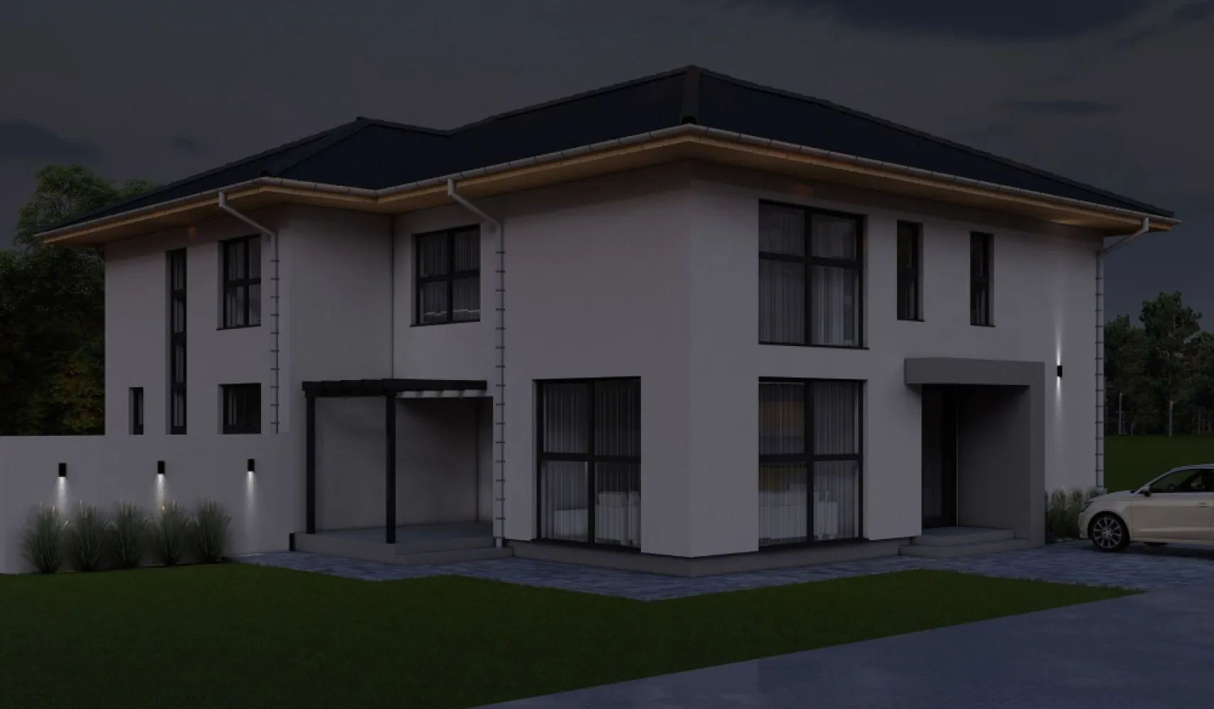 Casa la cheie 4 camere,120 mp,512 mp teren,cu gard si pavaj