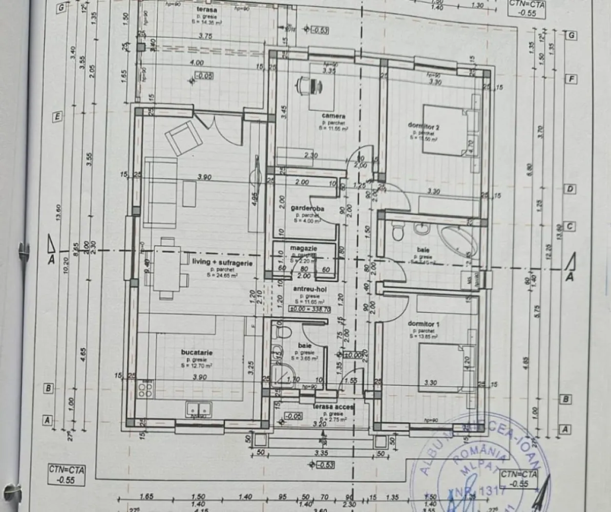 Casa 1 Nivel 107 mp utili - 4 camere - Nazna