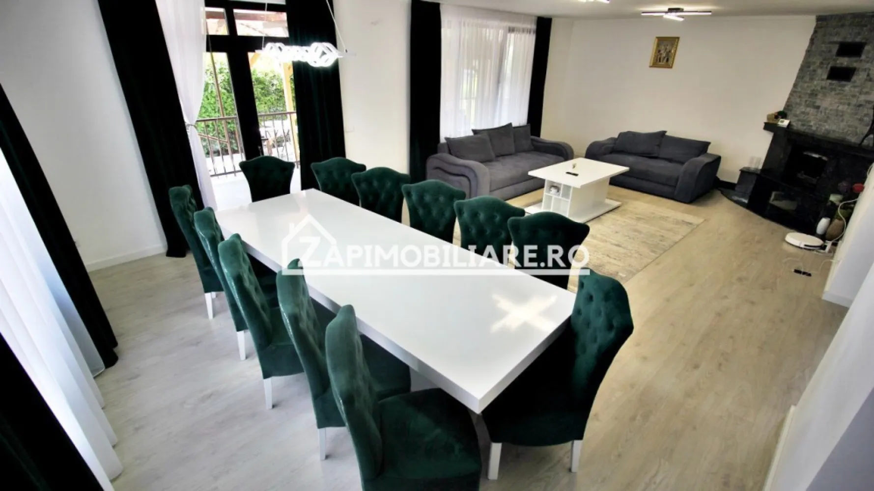 Casa 4 camere,3 bai,1 pivnită,170 mp,517mp teren,0% comision