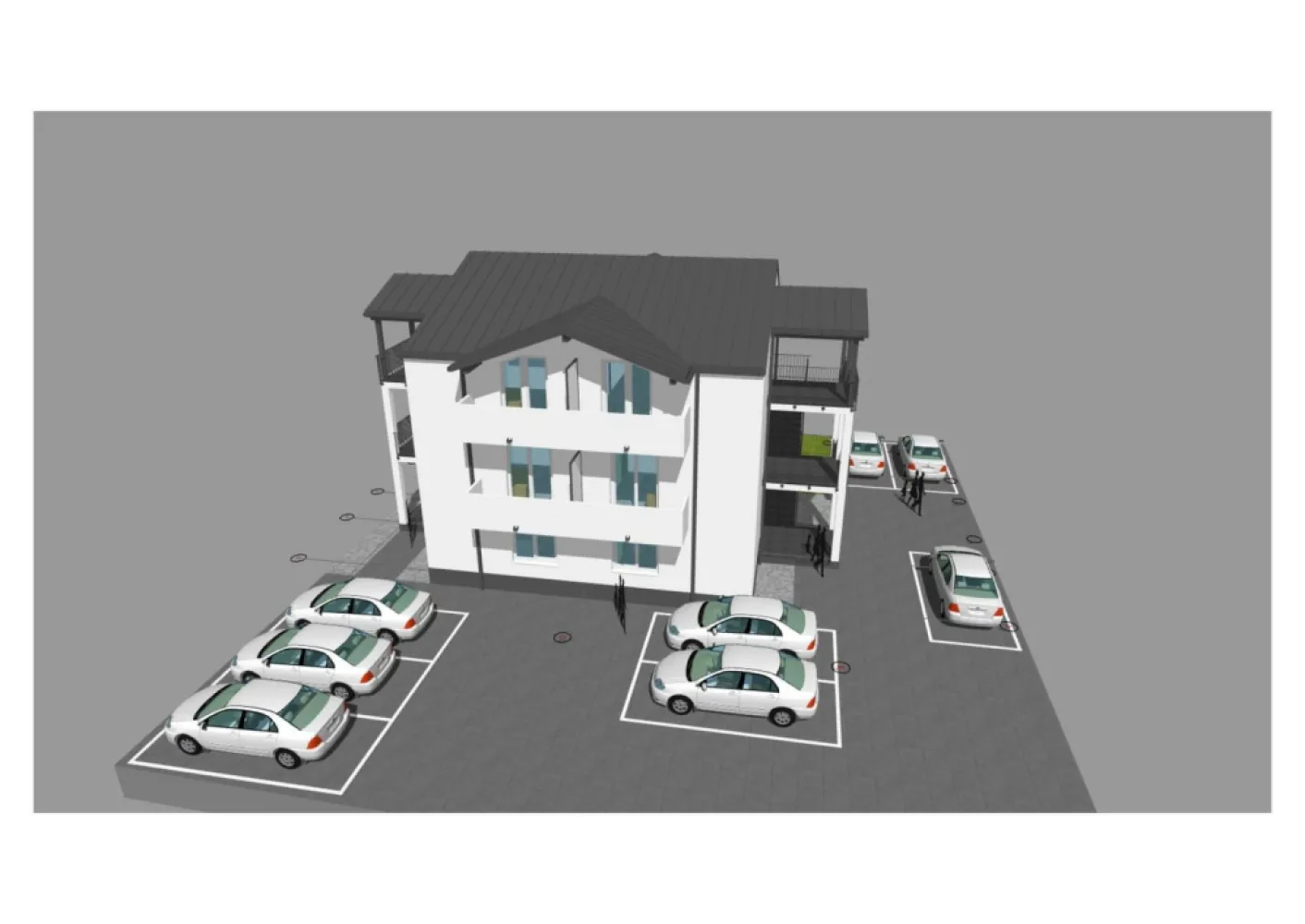 Apartament 2 camere,bloc NOU 50mp,zona 7Noiembrie 1 parcare