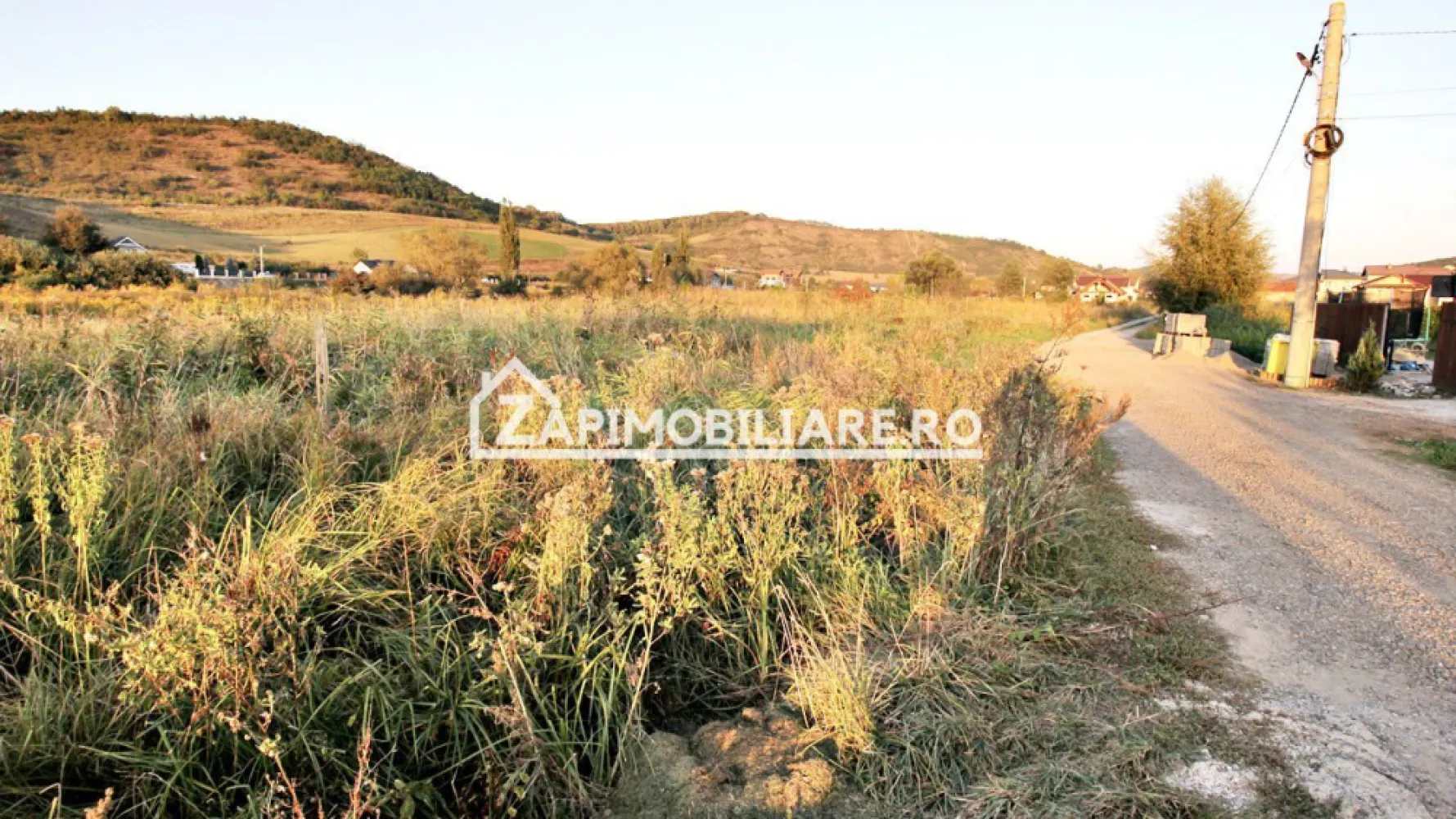 De vanzare 2 terenuri de 29.500 mp si 1.400 mp.29 euro mp