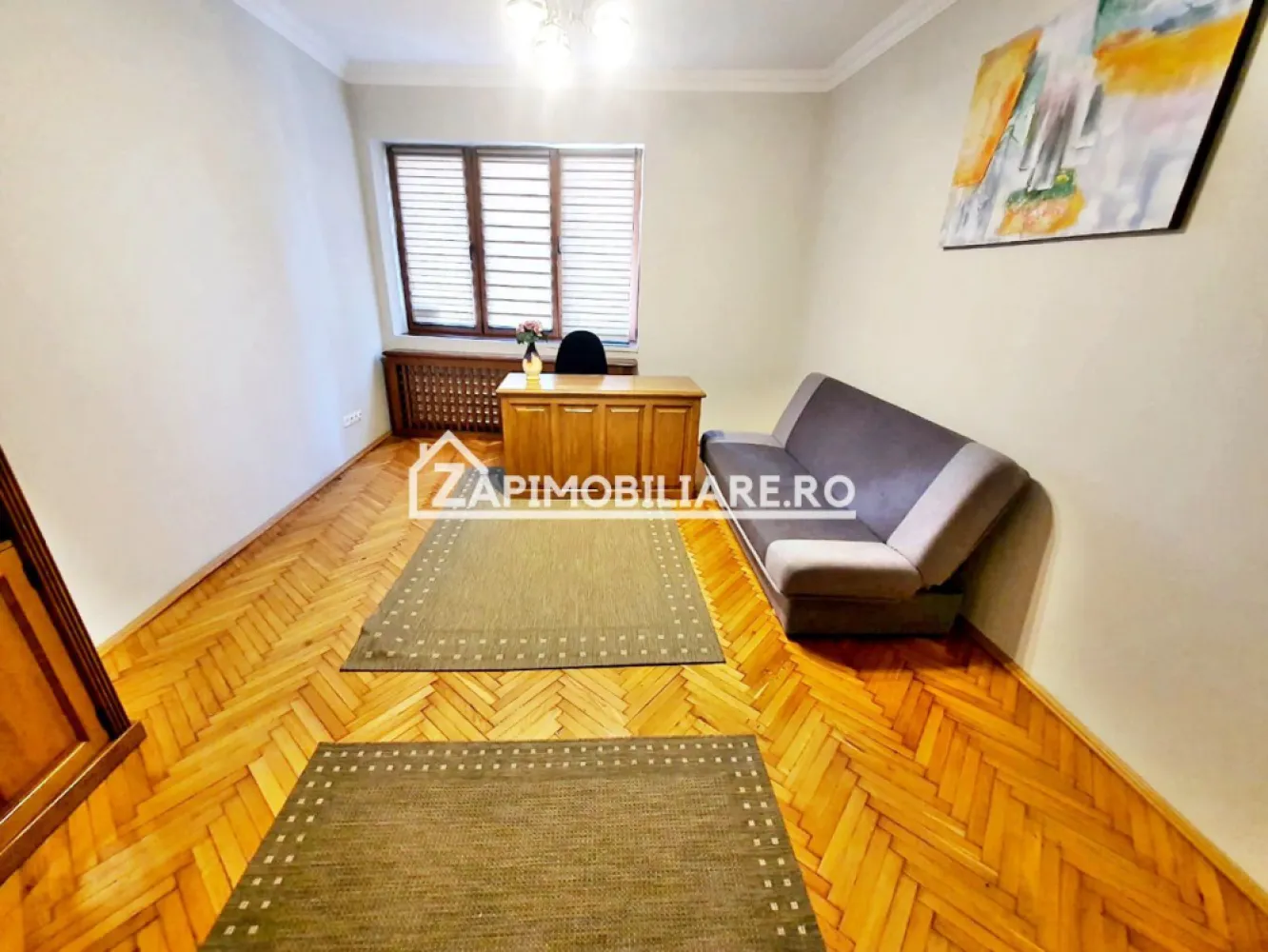 Spatiu de birouri 4 camere, zona Tribunal,100 mp - De închiriat spațiu de birouri situat la parter, 4 camere ,1 baie, 1 office,1 terasă cu foisor ,situat în zona Tribunal,ideal pentru birou Notarial, Avocatură, sedii firme, punct de lucru, birouri,cabinet medical, salon ,
Spațiul se închiriază la prețul de 1.000 euro.negociabil
Comisionul perceput este de 50% din valoarea primei chirii.Și se percepe o singură dată!
Acest anunț nu corespunde cerințelor tale? Sună la numărul afișat în anunț și unul dintre agenții noștri te va ajuta cu alte oferte personalizate în funcție de cerințele tale.