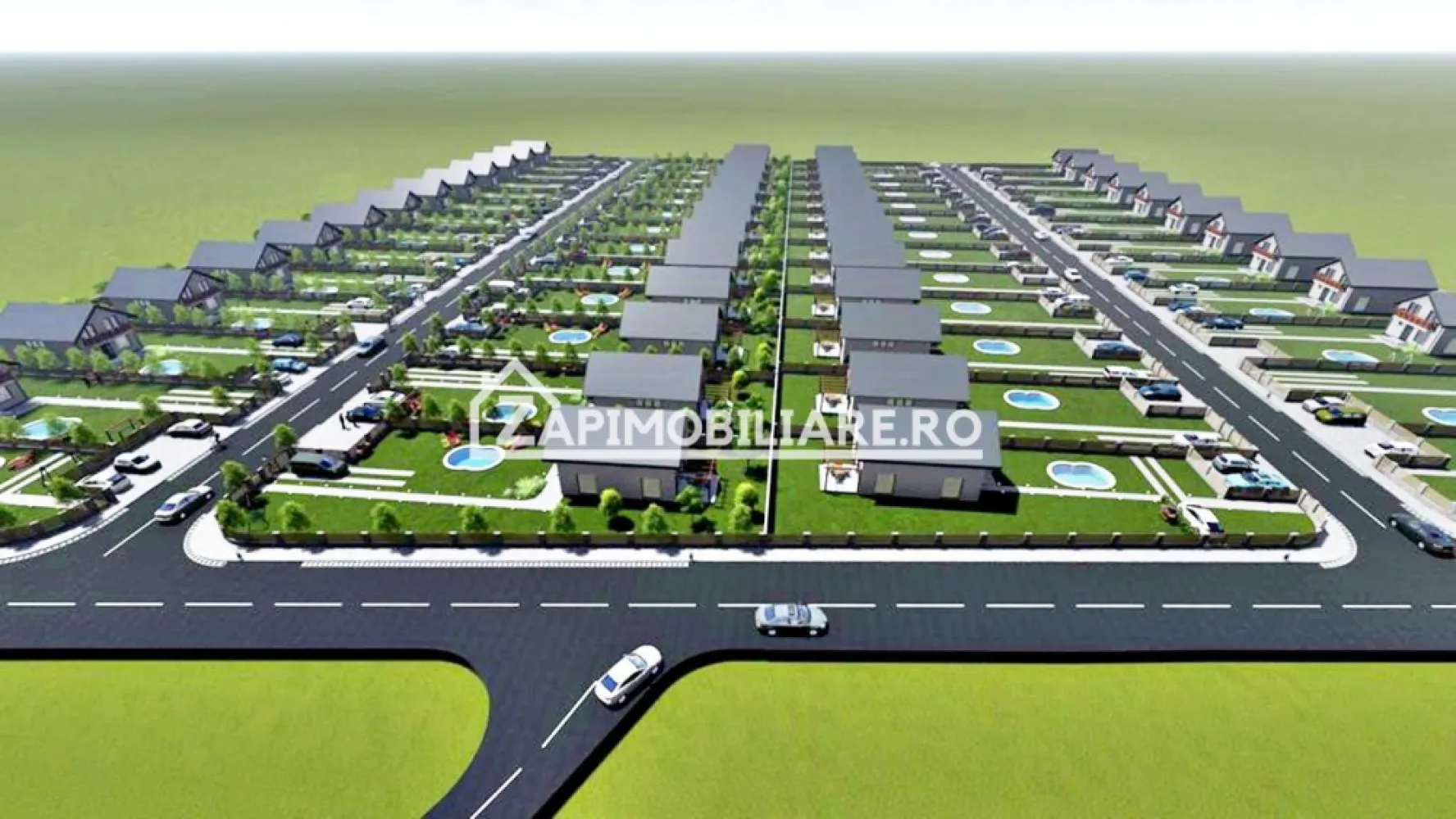 Teren 650mp cu autorizatie de construcției,asfalt,Utilitați