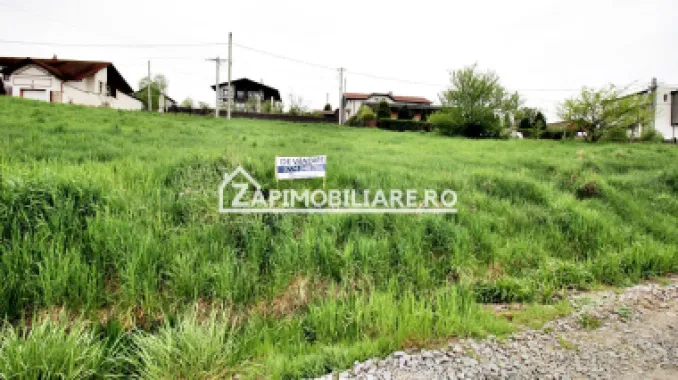Teren Corunca la sosea cu utilitati 2 parcele de 500mp.