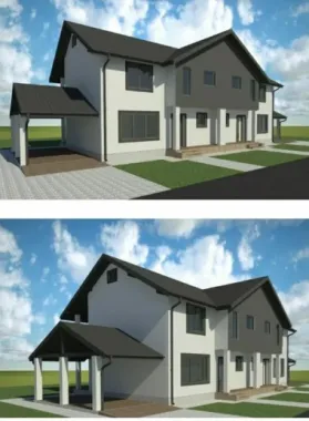 Casa 4 camere,150 mp, 360mp teren, zona 7 Noiembrie,