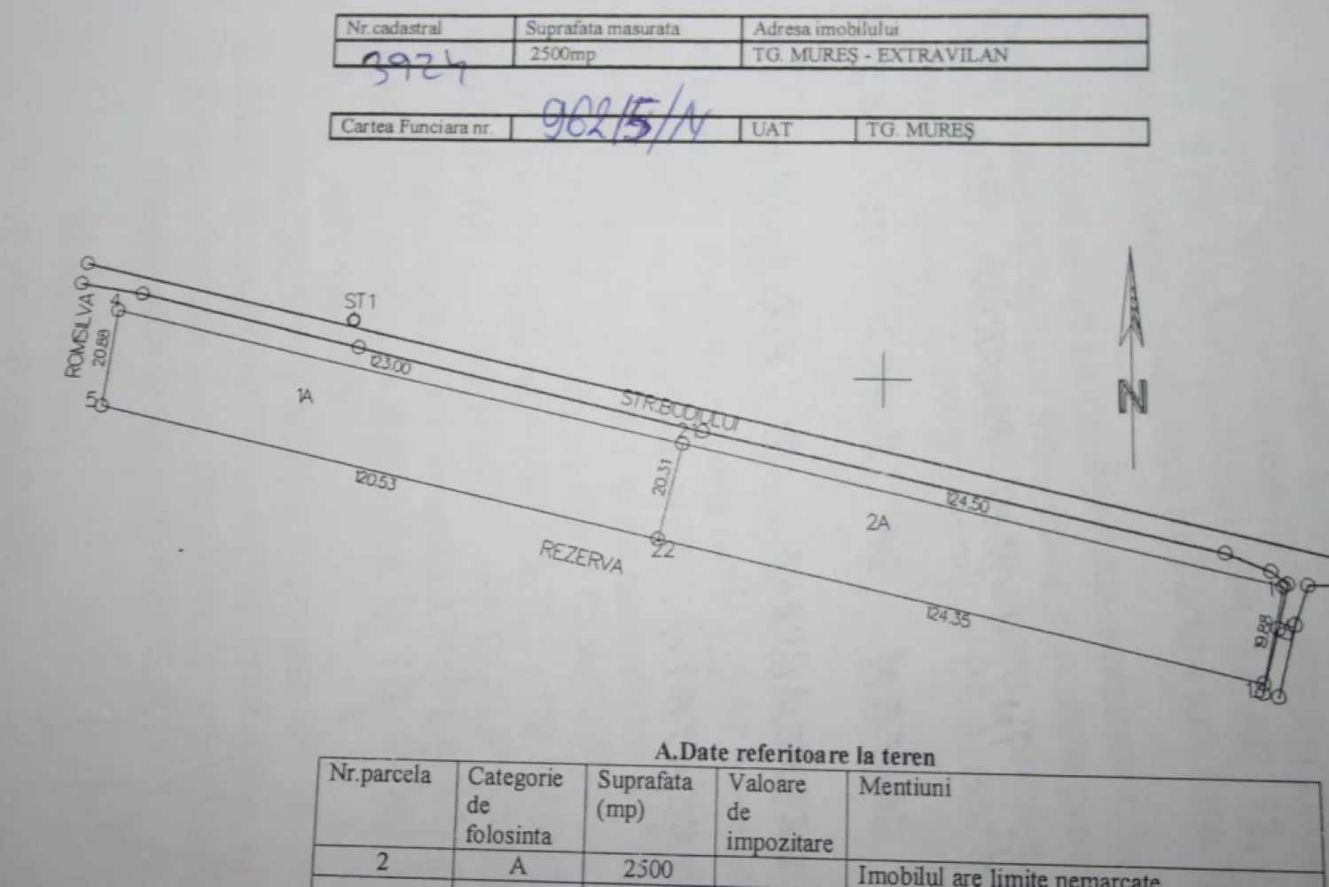 Teren 1200 mp, intravilan, Targu Mures - De vânzare 2 parcele de 1.200 mp.de teren intravilan pe Strada Budiului după unitatea militară, terenul se vinde la prețul de 60.000Euro Comisionul este ZERO! Dacă vă place această ofertă - sau pentru alte informații sunați la numărul de contact din anunț! 0774048706
Compania Zap Imobiliare vă pune la dispoziție toate informațiile, actele și documentele necesare alături de asistență și consiliere permanentă până la finalizarea achiziției imobiliare. Ne dorim să îți oferim cea mai plăcută experiență,