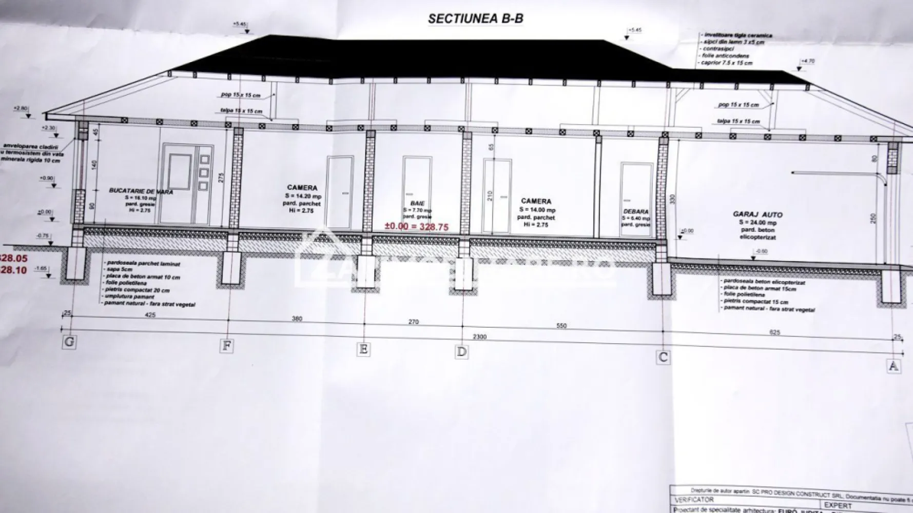 Casa 5 camere pe 1 nivel cu garaj si gard 176mp,1400mp teren
