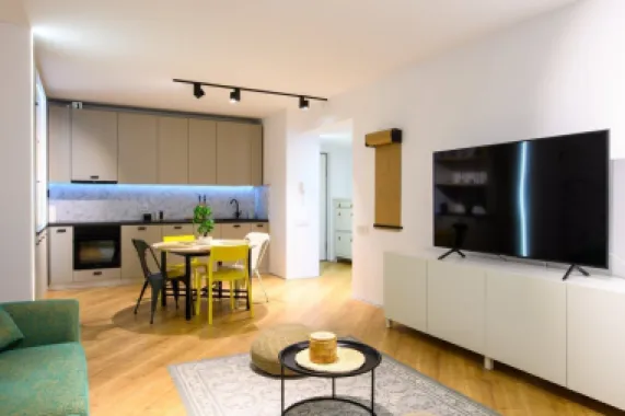 4City North | Apartament exclusivist | Vedere curtea interioara | Lux