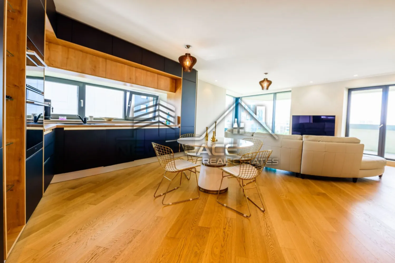 Aviatiei Tower | Vedere libera | Terase 40 mp [+21% TVA] Lux - New Place Real Estate Company va propune spre vanzare un apartament unicat de 3 camere, disponibil la etajul 10, situat in Ansamblul Rezidential Aviatiei Tower by Radacini, un complex rezidential premium, localizat vis-a-vis de Mall-ul Promenada, langa hotelul Marriott Courtyard.

Suprafata utila totala a apartamentului este de 144.12 mp, suprafata construita este 173.19 mp si este compus din living spatios de 30.55 mp, o bucatarie open space de 11.33 mp, un dormitor de 15.23 mp si unul de 11.79 mp, 2 zone de dresing de 4.65 mp si 5.27 mp, o baie de 6.39 mp si una de 3.50 mp, un hol de acces de 15.54 mp si 2 terase superbe, una de 20.11 mp si cealalalta de 14.61 mp. 

Separat se poate achizitiona si un loc de parcare situat la subteranul ansamblului la pretul de 20,000 Eur + TVA.

Aflat intre Calea Floreasca, Barbu Vacarescu si Herastrau, zona beneficiaza de cele mai mari investitii imobiliare din Romania: extinderea Mall-ului Promenada, extinderea Str. Fabrica de Glucoza, urmata de Str. Dimitrie Pompeiu.

Datorita acestor avantaje de localizare, impreuna cu nivelul inalt calitativ al materialelor, dotarilor si finisajelor, Ansamblul Rezidential Aviatiei Tower by Radacini a fost catalogata in Anul 2019 cu distinctia "Prime Property - 1st Investors Choice".

Materialele premium folosite si atentia la cele mai mici detalii fac din aceste apartamente unele cu mult peste ce se gaseste in piata la ora actuala. De la incalzirea in pardoseala cu sistem de reglaj individual in fiecare camera, pana la video interfon, totul se poate monitoriza de pe telefon.

Materialele de calitate superioara, finisajele atent selectate si executate, totul va va oferi eleganta in cautarea careia v-ati aflat mereu:
* Parchet triplu stratificat, de inalta calitate;
* Produse sanitare premium marca Vitra;
* Placi ceramice marca Porcelanosa.
* Tamplarie exterioara Shuco aluminiu cu sticlă Low E și 4 Seasons;
* Fatada ventilata ceramica;
* Sisteme de reglaj a temperaturii in fiecare camera;
* Vata minerala pentru un plus de izolare termica si acustica;
* Sisteme de aer conditionat multisplit;
* Ascensoare Schindler pentru 9 pasageri.

Paza si supraveghere video 24/7.

Pentru mai multe detalii sau oferte similare, nu ezitati sa ne contactati.

Aceasta oferta apartine New Place Real Estate Company.