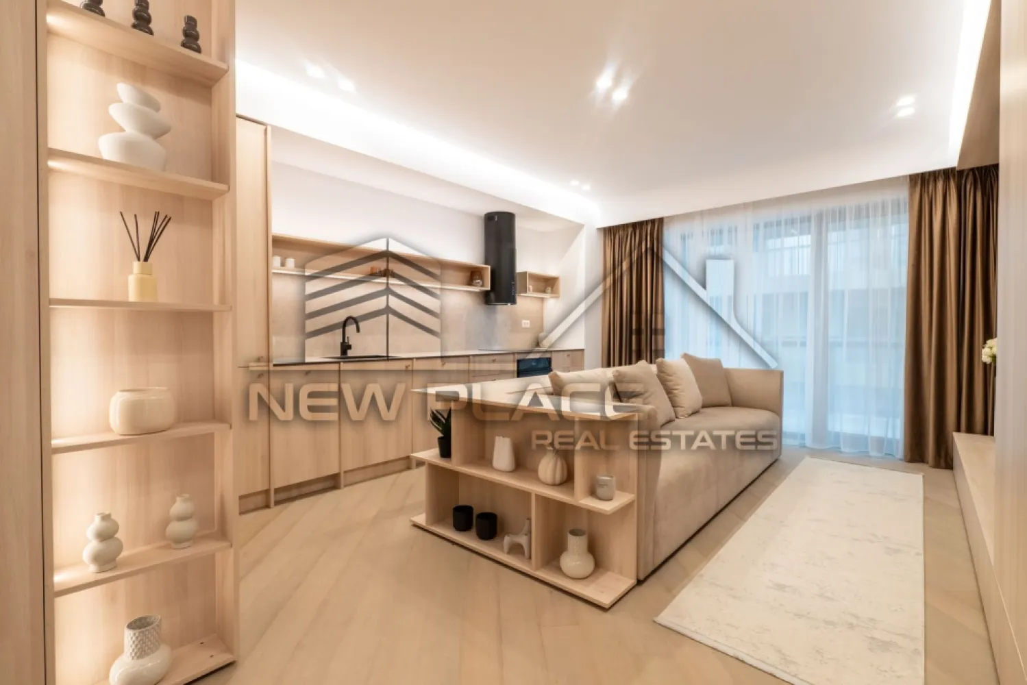 CORTINA 126 | Apt exclusivist [+21% TVA] Terasa 40 mp | ULTRA LUX - New Place Real Estate Company va propune spre vanzare un apartament exclusivist situat in Ansamblul residential CORTINA 126, un complex rezidential premium, localizat in zona de Nord a capitalei - Iancu Nicolae.

Apartamentul este situat la Etajul 5, are o suprafata utila totala de 106.00 mp, fiind compus din: living cu dinning si bucatarie open space de 27.70 mp - bucataria fiind complet utilata si mobilata, un dormitor matrimonial de 15.00 mp si o baie proprie de 4.00 mp, un dormitor secundar de 12.50 mp, baie de serviciu de 4.00 mp, hol de 4.10 mp si o terasa de 39.70 mp.

Apartamentul dispune de un loc de parcare situat la subteranul imobilului care se poate achizitiona separat la pretul de 25,000 Eur + TVA.

CORTINA 126 este un Ansamblu rezidential care propune un concept de locuire exclusivist caracterizat prin finisaje si dotari high-end adaptate trendurilor pietei imobiliare din marile capitale ale lumii.

Conceptul de modern living inseamna sa te bucuri cat mai mult de timpul tau liber. Iar acest lucru incepe acasa. Pentru aceasta viziune Ansamblul Cortina 126 ia in calcul fiecare parametru al unui stil de viata exclusivist, de la finisajele si dotarile high-end pana la locatie si arhitectura.

Finisaje și dotări
- Fatada ventilata cu placi ceramice Florim
- Tamplarie din aluminiu Schuco cu geam tripan
- Climatizare LG cu control individual a temperaturii
- Usi de acces cu sistem de siguranta
- Control acces cu sistem videointerfon
- Usi interioare tip Filomuro
- Parchet din lemn cu incalzire in pardoseala
- Placari ceramice Florim
- Obiecte sanitare Daniel Rubinetterie
- Incalzire centralizata cu contorizare individuala
- Parcare subterana pe 3 niveluri
- Gradini si spatii verzi

Pentru mai multe detalii sau oferte similare, nu ezitati sa ne contactati.

Aceasta oferta apartine New Place Real Estate Company.