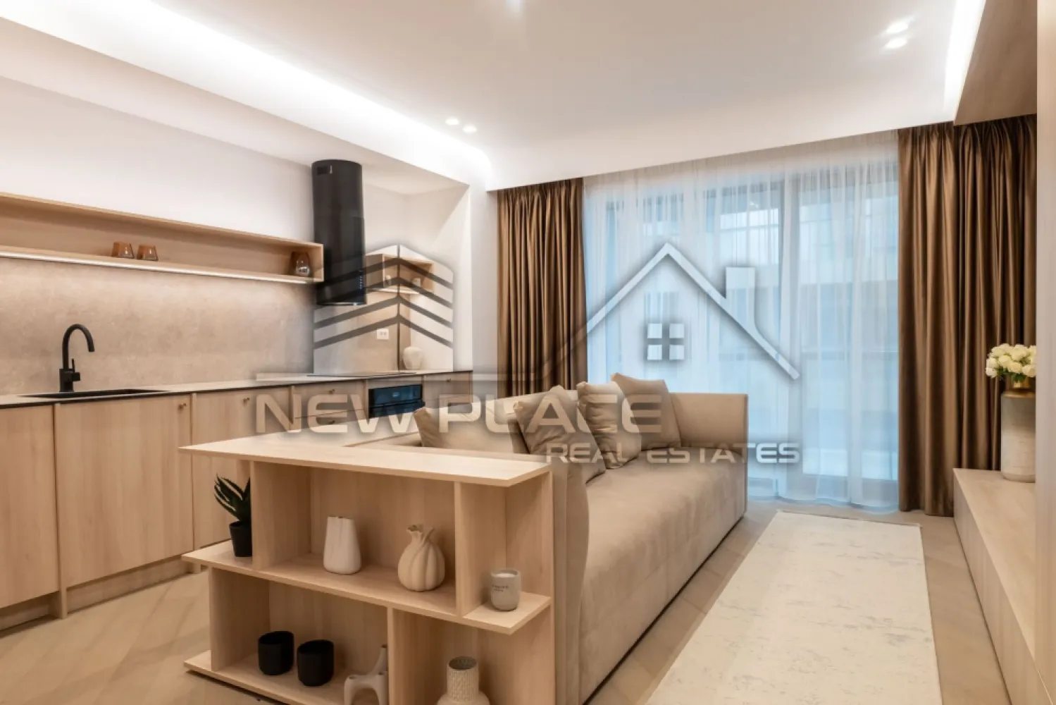 CORTINA 126 | Apt exclusivist [+21% TVA] Terasa 40 mp | ULTRA LUX - New Place Real Estate Company va propune spre vanzare un apartament exclusivist situat in Ansamblul residential CORTINA 126, un complex rezidential premium, localizat in zona de Nord a capitalei - Iancu Nicolae.

Apartamentul este situat la Etajul 5, are o suprafata utila totala de 106.00 mp, fiind compus din: living cu dinning si bucatarie open space de 27.70 mp - bucataria fiind complet utilata si mobilata, un dormitor matrimonial de 15.00 mp si o baie proprie de 4.00 mp, un dormitor secundar de 12.50 mp, baie de serviciu de 4.00 mp, hol de 4.10 mp si o terasa de 39.70 mp.

Apartamentul dispune de un loc de parcare situat la subteranul imobilului care se poate achizitiona separat la pretul de 25,000 Eur + TVA.

CORTINA 126 este un Ansamblu rezidential care propune un concept de locuire exclusivist caracterizat prin finisaje si dotari high-end adaptate trendurilor pietei imobiliare din marile capitale ale lumii.

Conceptul de modern living inseamna sa te bucuri cat mai mult de timpul tau liber. Iar acest lucru incepe acasa. Pentru aceasta viziune Ansamblul Cortina 126 ia in calcul fiecare parametru al unui stil de viata exclusivist, de la finisajele si dotarile high-end pana la locatie si arhitectura.

Finisaje și dotări
- Fatada ventilata cu placi ceramice Florim
- Tamplarie din aluminiu Schuco cu geam tripan
- Climatizare LG cu control individual a temperaturii
- Usi de acces cu sistem de siguranta
- Control acces cu sistem videointerfon
- Usi interioare tip Filomuro
- Parchet din lemn cu incalzire in pardoseala
- Placari ceramice Florim
- Obiecte sanitare Daniel Rubinetterie
- Incalzire centralizata cu contorizare individuala
- Parcare subterana pe 3 niveluri
- Gradini si spatii verzi

Pentru mai multe detalii sau oferte similare, nu ezitati sa ne contactati.

Aceasta oferta apartine New Place Real Estate Company.