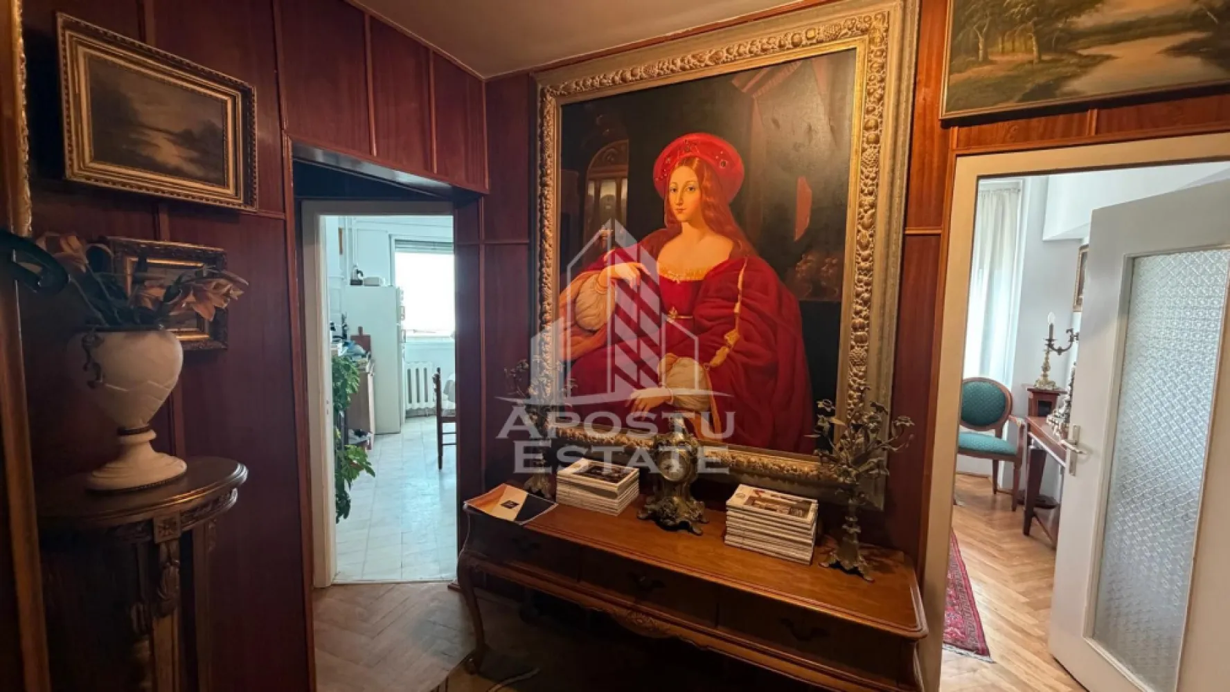 Apartament cu 2 camere de inchiriat, Circumvalatiunii,Timisoara - Agentia imobiliara APOSTU ESTATE va propune spre inchiriere un apartament cu 3 camere, spatios si luminos, situat in zona Circumvalatiunii, o zona linistita si bine pozitionata din Timisoara, potrivit pentru cupluri,familii, sau studenti care isi doresc o locuinta unde sa se simta confortabil si cu acces facil catre scoli, statii de autobuz, supermarketuri , magazine de zona, parcuri.

Suprafata utila: 75 mp
Compartimentare eficienta:
-Hol de acces generos
-Bucatarie complet mobilata si utilata, cu loc de luat masa
-Living luminos si spatios
-Dormitor mobilat si utilat
-Baie prevazuta cu cada

Confort si facilitati:
-Incalzirea apartamentului: colterm
-Apartamentul este complet mobilat si utilat
-Se accepta animale de companie de catre proprietar

Localizare:
-Timis,Timisoara, zona Circumvalatiunii– acces facil spre magazine, supermarketul Kaufland, scoli, parcuri si mijloace de transport in comun.

Ideal pentru:
-Familii
-Cupluri
-Studenti

Disponibilitate: imediata
Pret chirie lunara: 450 euro ( usor negociabil)
Programeaza o vizionare pentru a-ti putea imagina viitorul aici!
ID intern: CP3161615