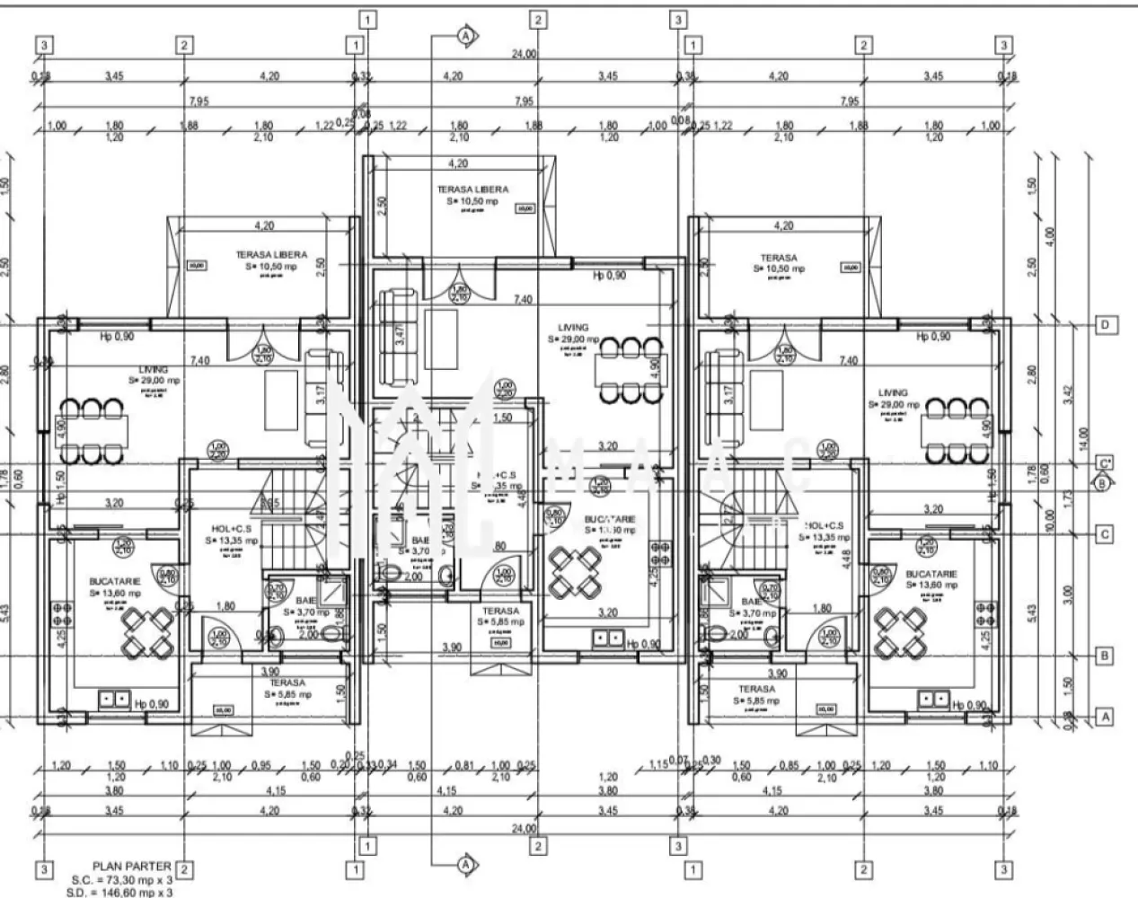 Casa 4 camere | Teren 284 mp | Selimbar - MAAC Imobiliare va propune spre vanzare o casa tip triplex in Selimbar.

Casa are o suprafata utila de 114 mp, cu regim de inaltime P+E.

 * Parter - living cu iesire pe terasa, bucatarie, hol, baie de serviciu
 * Etaj - 3 dormitoare, baie, hol, balcon

Terenul aferent casei este de 284 mp, cu o curte libera de 210 mp.

Imobilul se va preda la stadiul de:

- "LA CHEIE" in exterior - curte pavata, teren imprejmuit 
- " LA ALB" in interior: incalzire in pardoseala, centrala termica, instalatie sanitara si electrica, tencuiala si glet pe pereti, geamuri termopan, usa de intrare.

Modalitate de plata: se accepta atat plata CASH cat si prin credit ipotecar.

Termenul de predare este sfarsitul anului 2022.

Pentru mai multe detalii, va rugam sa specificati ca ati vazut anuntul cu ID: CP1458257