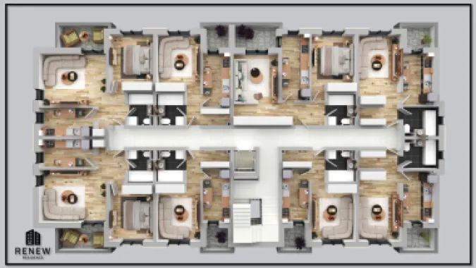 Garsoniera in zona Militari Residence finalizare aprilie 2026