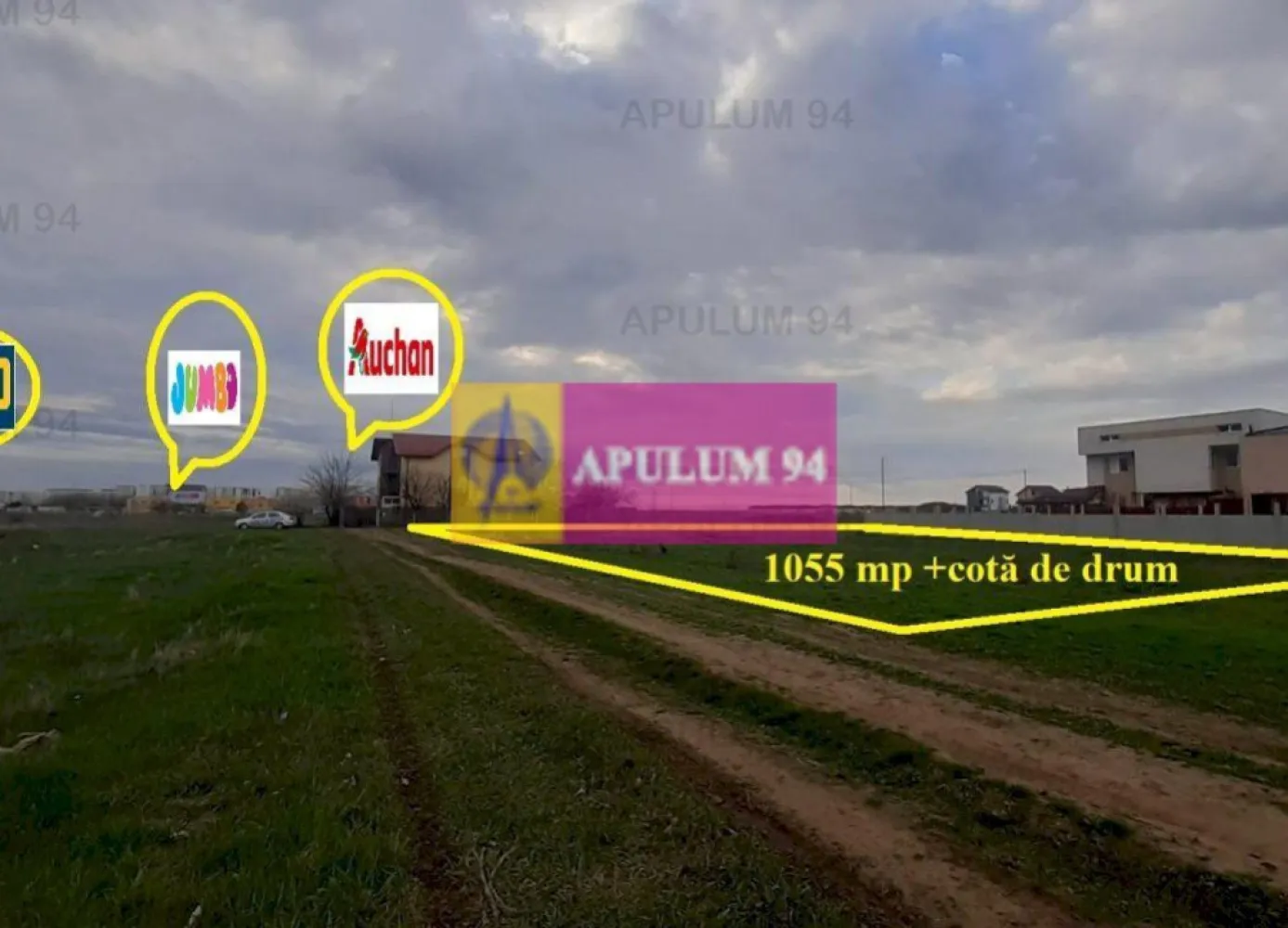 Teren 1055 MP București Sector 4 cu Certificat de Urbanism - Teren cu Certificat de Urbanism valabil. Teren în apropiere de polii de atracție ai zonei comerciale Berceni (Jumbo, Metro, Auchan, Parcul Tudor Arghezii, Lidl și Kaufland) ale căror locații se văd cu ochii liberi de la teren și distanțele până la ele se străbat în câteva minute pe jos. Alte beneficii ale zonei sunt generate de apropierea de serviciile medicale (avem 4 spitale mari la nici 10 minute - Budimex, Bagdasar-Arseni, Sfantul Luca, Sfantul Ioan dar si clinici private în proximitate) si de instituțiile de învățământ din zona Berceni (Școlile- Avram Iancu, Emil Racoviță, Eremia Grigorescu, Ionel Teodoreanu, 108, 119, 129, 165, 189, Grădinițe - Floare Albastră, Mica Sirenă, Micii Magicieni, Liceul Octav Onicescu, Facultatea Spiru Haret și altele). Zona cunoaște o dezvoltare sănătoasă și oamenii din zonă sunt de bună factură, mult tineret, profesioniști din diverse domenii, expați, foarte multe familii tinere, practic suntem în inima vibrantă a celui mai tânăr cartier din București la câteva zeci de metri de Parcul Tudor Arghezii, cel mai nou parc din București. 
 Suprafața de 1055 mp, cu front stradal de 36ml face din terenul nostru o opțiune validă pentru cei care doresc să iși construiască o casă după bunul plac și să aibă și teren suficient pentru piscină, gradină, garaj, loc de joacă, foișor și alte anexe intr-o zonă bună. Deasemenea terenul se pretează și pentru două, trei familii deoarece deschiderea de 36 ml se poate împărți în 2 sau chiar 3 și tot se poate lua autorizație de construcție fără probleme. Deci vă puteți alege vecinul sau vecinii și aveți șansa de a locui lângă cine vă place. 
 Terenul este situat ca adresă pe Strada Drumul Binelui, fiind puțin retras de la stradă, în plan secund (120ml de la strada Drumul Binelui) mai precis în careul format de Centrul Comercial Metro, Auchan Jumbo cu Parcul Tudor Arghezi, Lidl, Drumul Binelui si Drumul Dealul Crișului. Terenul este pe aliniament cu Auchan cum privim centrul comercial din Strada Drumul Binelui. Accesul la teren se face din apropierea stației de autobuz 241 de pe Drumul Binelui pe o alee de acces. În imediata vecinătate avem multe construcții, ne aflăm într-o zonă rezidențială în continuă dezvoltare. Chiar lângă teren avem un imobil P+1+M recordat la utilități, la nici 200ml avem blocuri P+4 și P+5cu 6 retras, cartiere de vile, case tip duplex si case inșiruite, toate noi, unele cu design superb iar altele clasice însă toate noi.
 Terenul este și un bun plasament financiar deoarece zona are perspective certe de creștere. 
 Pentru mai multe detalii și programarea de vizionări nu ezitați să mă contactați, Daniel, Apulum94. Facilităm și achiziționarea prin credit ipotecar prin intermediul partenerilor, agenția imobiliară percepe un comision de 3% din prețul de tranzacționare și la vizionare se semnează contract de prestări servicii.