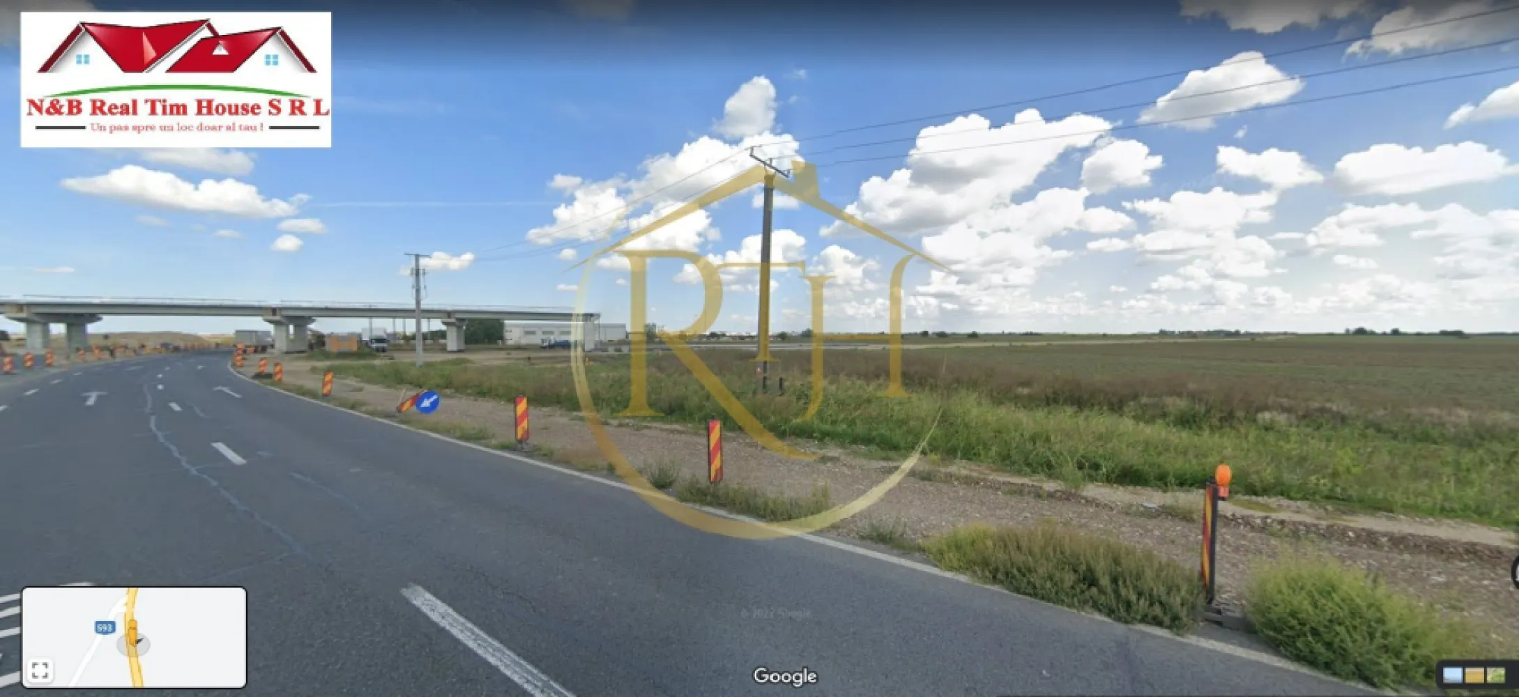 Oferim spre vanzare 2 parcele de teren situate langa Centura Sud - Oferim spre vanzare 2 parcele teren intravilan, situate chiar langa urcarea si coborarea de pe Centura Sud Timisoara . 
Suprafata teren 9907 mp si 8656 mp . 
Ideal pentru investitie . 
Proprietate reprezentata de RealTimHouse.ro . Un pas spre un loc doar al tau !
Pret : 60 euro/mp ( nu se plateste comision agentie ) .
