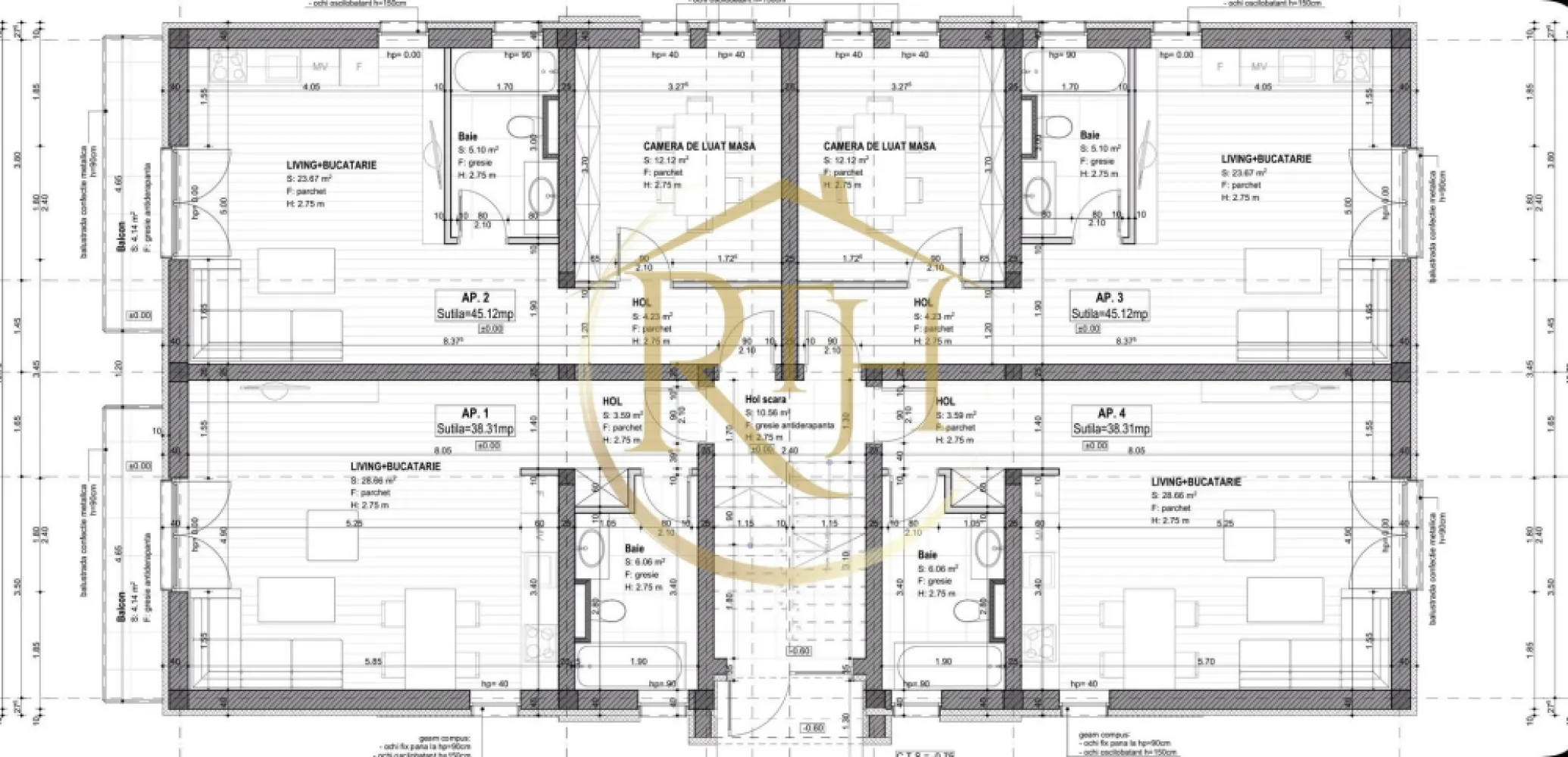 Oferim spre vanzare apartamente cu 2 camere, Giroc, Calea Urseni