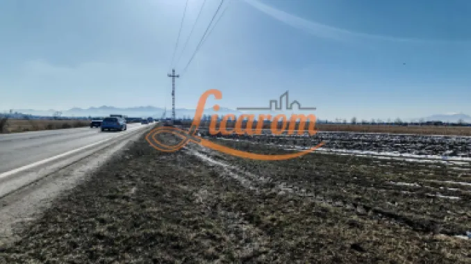 Teren Stupini Calea Feldioarei 4600 mp,front asfalt-DN13