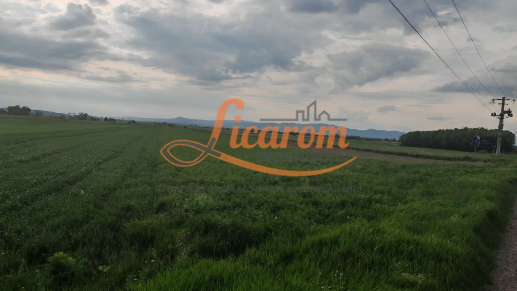 Teren Stupini Calea Feldioarei 4600 mp,front asfalt-DN13