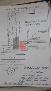 Teren de vanzare Breaza Cornu iesire la DN 1