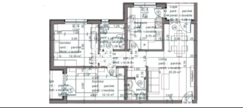 Apartament 3 camere | 2 băi | 2 balcoane | Încălzire în pardoseală | Șelimbăr