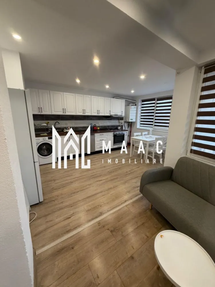Apartament la casă | 2 camere | Balcon | 58MPU | Lazaret - MAAC Imobiliare vă propune spre închiriere un apartament situat la casă, o oportunitate ideală pentru cei care caută confortul unei locuințe individuale într-o zonă liniștită și în apropierea punctelor de interes precum centru, facultăți , mijloace de transport în comun. Locuința are o suprafață utilă de 58 mp și este poziționată la etajul 1, având o compartimentare practică formată din : -2 camere -dormitor -living -bucătărie open-space -o baie cu geam -balcon Apartamentul se închiriază complet mobilat și utilat, fiind dotat cu : -dressing -cabină de duș -aragaz -frigider -hotă -mașină de spălat rufe -mașină de spălat vase Confortul termic este unul superior, asigurat prin calorifere și sistem de încălzire prin pardoseală. Ferestre dotate cu jaluzele orizontale. Condiții închiriere: -nu se acceptă animale de companie -fumători da,cu condiția să fumeze afară/pe balcon -garanție în cuantumul unei chirii Pentru programarea unei vizionări sau mai multe detalii contactați-ne și specificați codul proprietății ID: CP2891659.