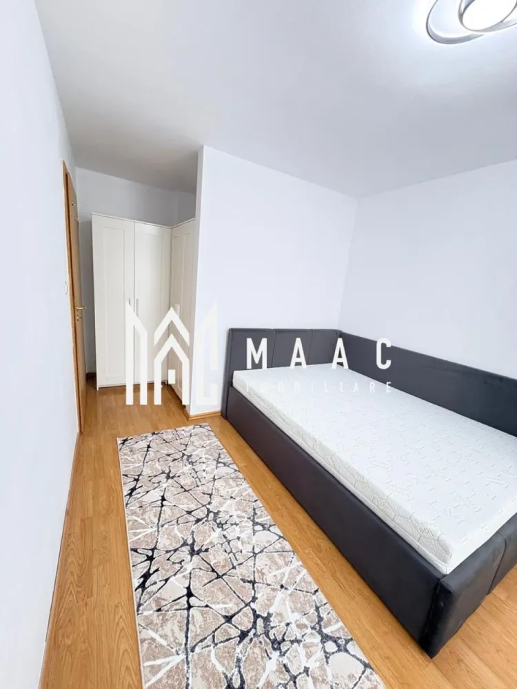 Apartament 2 camere | Intabulat | Renovat complet | Turnisor - MAAC Imobiliare vă prezintă spre vânzare un apartament de 2 camere, complet renovat și mobilat, situat în cartierul Turnișor, într-o zonă cu acces facil către toate punctele de interes.

Caracteristici generale:
Apartament cu 2 camere
Suprafață utilă: 42 mp
Complet renovat
Complet mobilat și utilat
Centrală termică nouă
Se vinde exact ca în poze, cu tot mobilierul și electrocasnicele incluse.

Compartimentare:
La intrarea în apartament ne întâmpină bucătăria
Bucătăria este complet mobilată și utilată cu aragaz, cuptor și plită
Primul dormitor este complet echipat, având pat, TV și birou, iar al doilea dormitor este similar. 
Ambele beneficiaza de un mic balcon de tip frantuzesc.
Baia este dotată cu cadă și mașină de spălat rufe.

Dotări și confort:
Încălzire prin calorifere
Centrală termică proprie, nouă
Amenajare modernă, funcțională, gata de mutare imediată.

Zonă și facilități:
Zonă foarte bine conectată
În apropiere se regăsesc bănci, stații de autobuz, magazine și alte facilități necesare zilnic

Avantaje:
Ideal pentru locuit sau investiție
Nu necesită nicio investiție suplimentară
Disponibil imediat.

Pentru mai multe detalii precizati telefonic ca ati vazut anuntul cu ID: CP2900167
