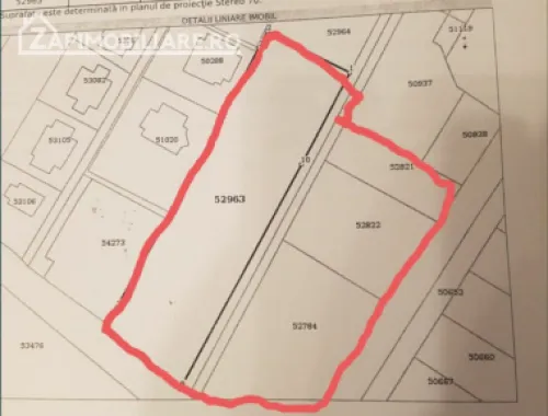 Teren intravilan 5.700 mp in Corunca,zona castelului,34 eu/mp