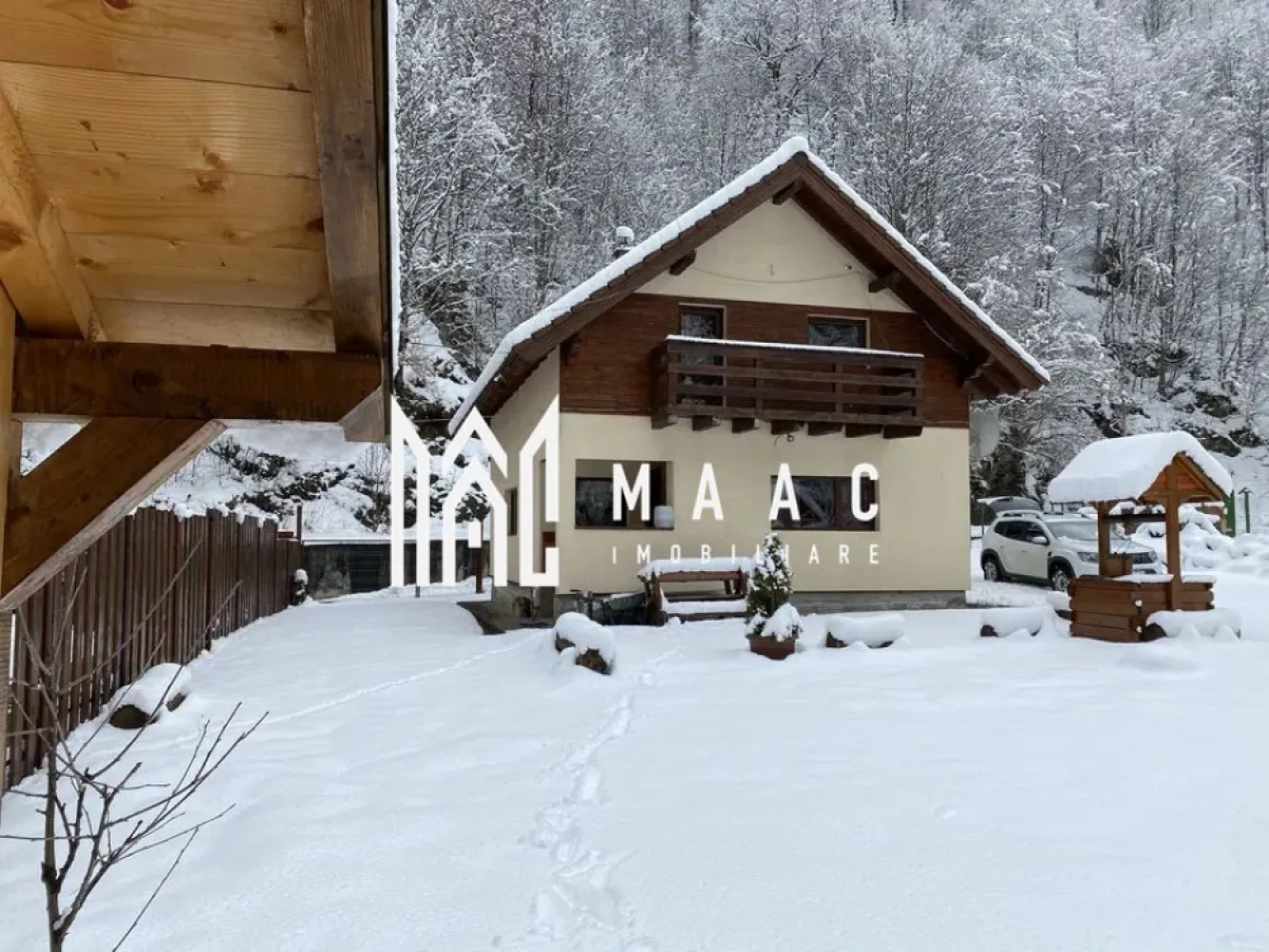 Investitie | Cabana | 5 camere | Balcon | 115 MPU | Raul Sadului - MAAC Imobiliare vă propune spre vânzare o cabană deosebită, situată în Poiana Râului Sadului, într-o zonă liniștită și pitorească, ideală atât pentru locuire, cât și pentru investiție. Proprietatea dispune de 5 dormitoare, living spațios, bucătărie complet utilată și 3 băi, oferind confortul necesar pentru familii numeroase sau pentru activități turistice. Cabana este deja în circuitul turistic, ceea ce reprezintă un avantaj semnificativ pentru viitorii proprietari. La exterior, imobilul beneficiază de un foișor generos, grătar, loc special amenajat pentru ceaun, precum și un loc de joacă pentru copii, elemente ideale pentru relaxare și activități în aer liber. Terenul aferent proprietății are 800 mp, este împrejmuit, oferind intimitate și spațiu verde bine definit. Sistemul de încălzire este pe lemne, prin șemineu cu tubulatură pentru aer cald, asigurând eficiență și un ambient plăcut în sezonul rece. Pentru mai multe detalii și programarea unei vizionări, vă invităm să contactați MAAC Imobiliare, specificând CP283506