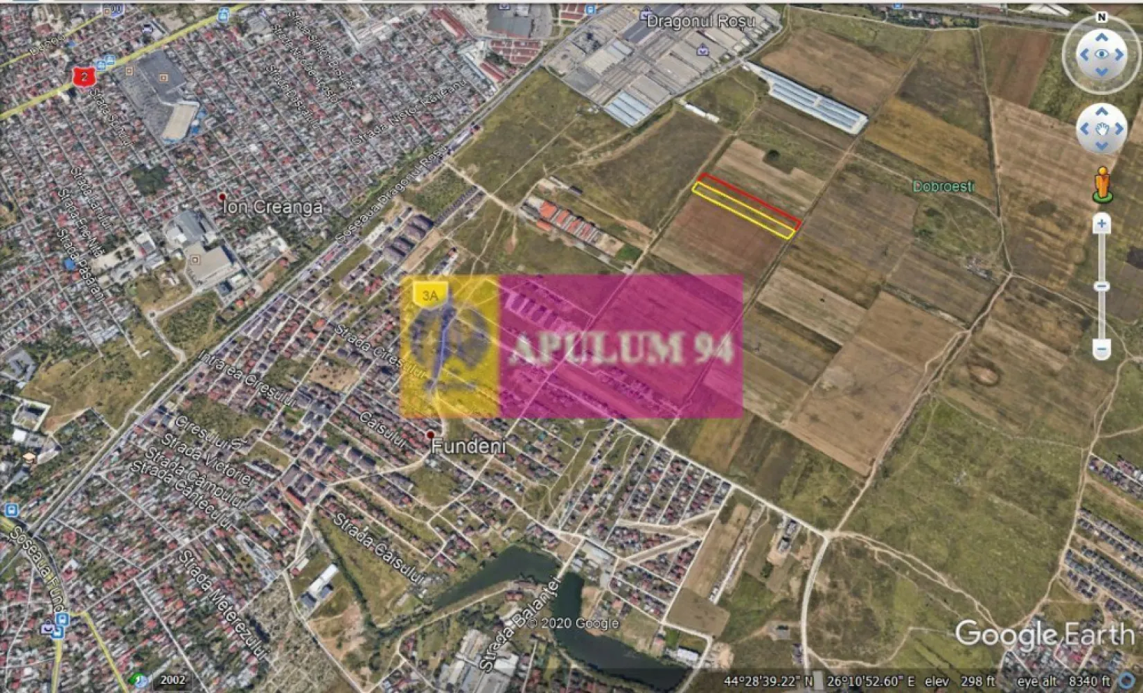 Vanzare 7500 mp teren Fundeni-Dobroesti-Stejarului - Compania Imobiliara Apulum94 va ofera spre cumparare un teren in suprafata de 7500mp in zona Fundeni - Dobroesti cu deschidere de 23m. Terenul este dreptunghiular cu doua deschideri, la strada Balantei si la Stejarului.
Pe ambele strazi exista canalizare. Zona este in plina expansiune imobiliara..