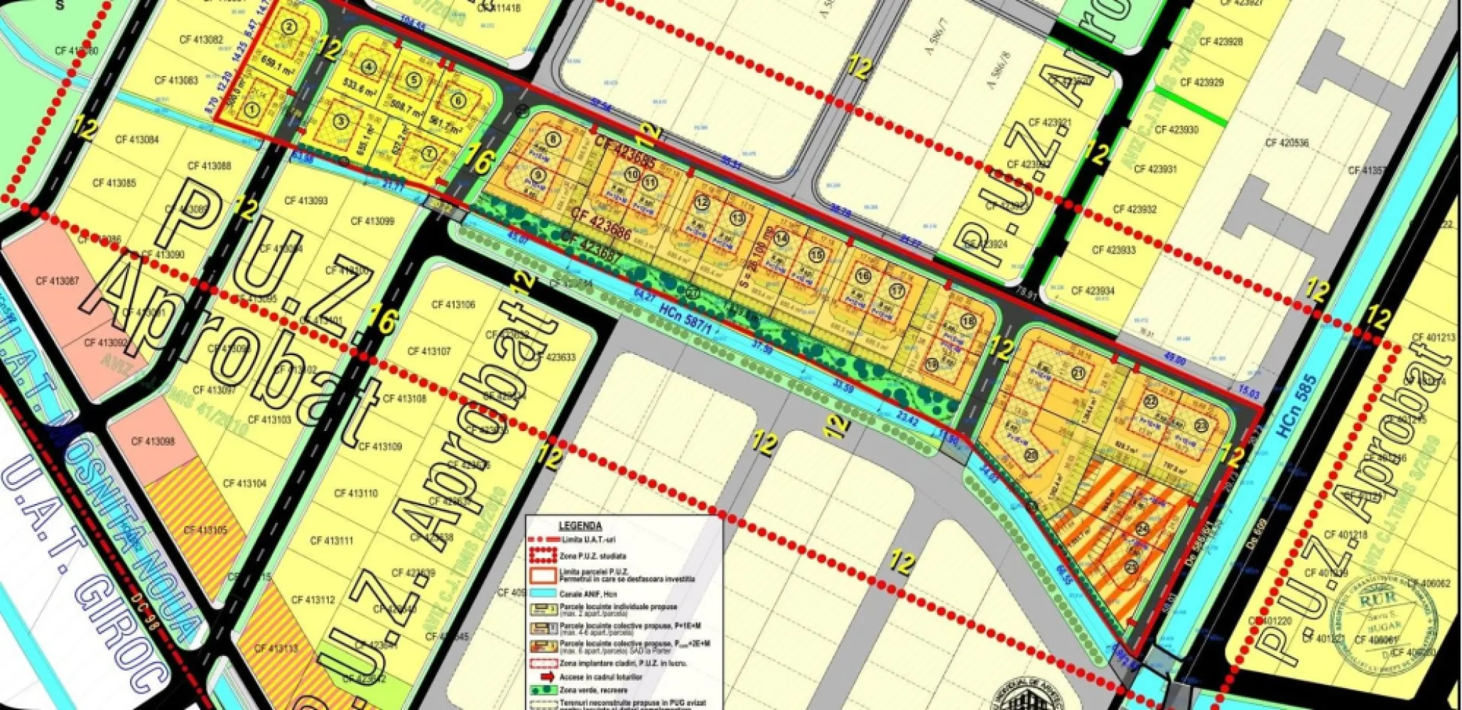 Parcele teren intravilan – Moșnița Nouă - Oferim spre vânzare două parcele de teren intravilan, cu suprafețe 798 și 828 mp, ideale pentru construcția de locuințe colective, situate în Moșnița Nouă, într-o zonă în plină dezvoltare

Caracteristici urbanistice:
• Regim de înălțime: P+1E+M
• POT: 40%
• CUT: 1.4
• Destinație: rezidențial – locuințe colective cu SAD la parter

Avantaje:
• Autorizație de construcție la zi
• Parcele cu forme regulate, ușor de construit
• Străzi cuprinse în planul de asfaltare pentru anul 2026
• Utilități (apă, canalizare, curent, gaz) în curs de finalizare
• Zonă liniștită, cu construcții noi
• Potrivite atât pentru locuință proprie, cât și pentru investiție

Acces facil către Timișoara, într-una dintre cele mai dinamice zone rezidențiale din Moșnița Nouă.
Pentru informații suplimentare, plan parcelar, prețuri și disponibilitate, vă stăm la dispoziție:

Daniela Ianc- 0722375289
daniela.ianc@propertylab.ro

Remus Beiusanu- 0785 997 537
remus.beiusanu@propertylab.ro

CP2896088