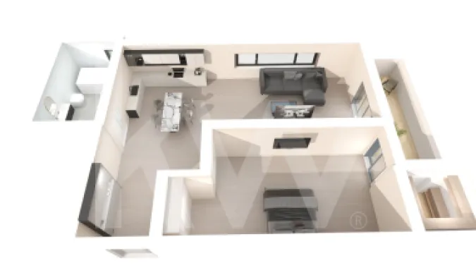 Apartament de vanzare in Sibiu - 2 camere - bloc nou, cu lift