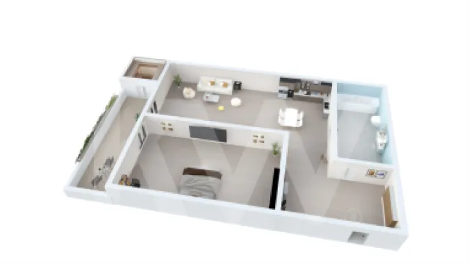 Apartament de vanzare in Sibiu - 2 camere - bloc nou, cu lift