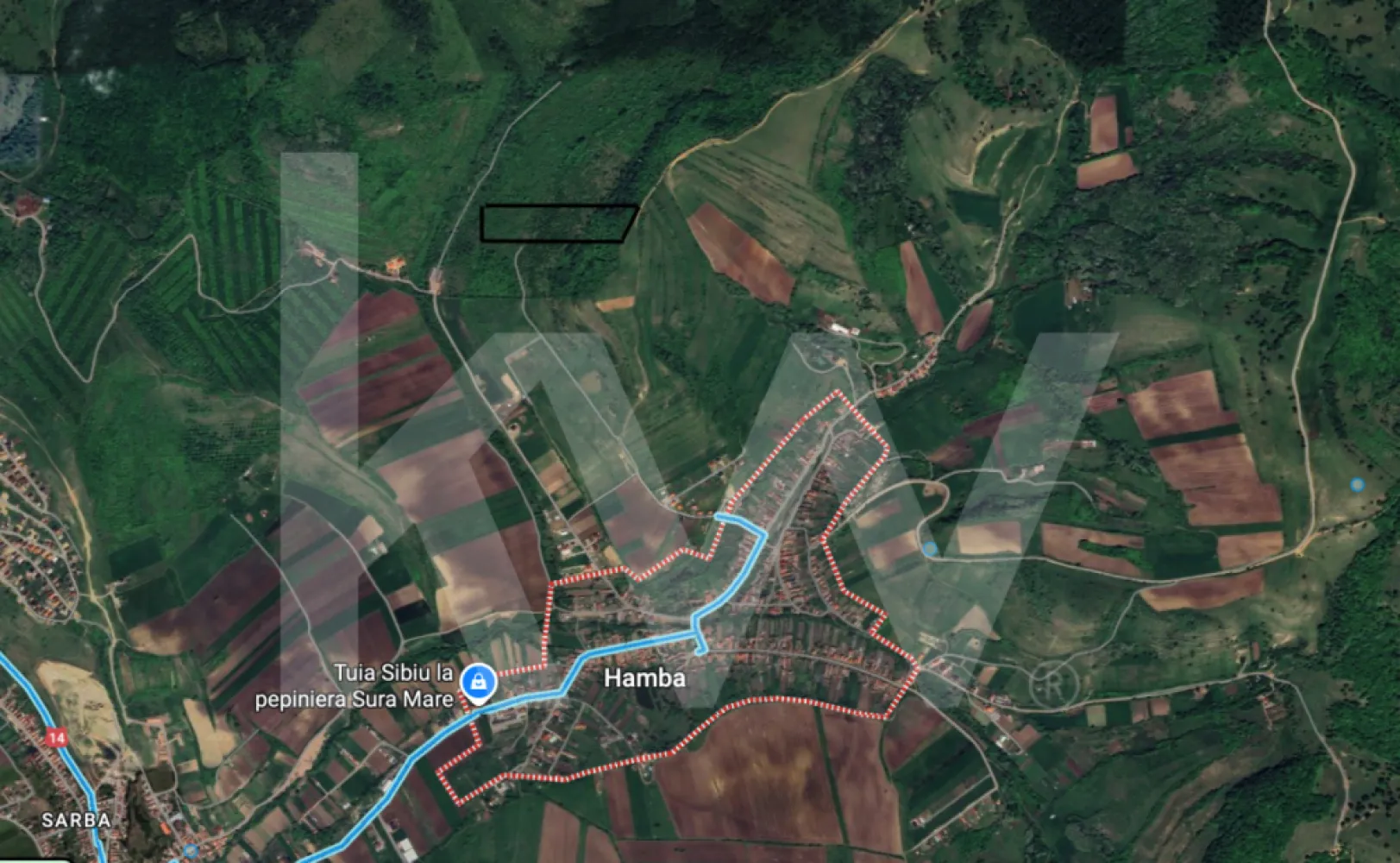 Teren Extravilan de vânzare, Hamba (Sibiu), 38.400 mp (3,84 ha), Pret competitiv - Oportunitate unică de investiție într-un teren extravilan de 3,8 ha, la doar 10 km de Sibiu – ideal pentru parc fotovoltaic sau alte dezvoltări economice. 
Comision 0%
Preț competitiv: 8 €/mp
Descrierea proprietății
-	Suprafață: 38.400 mp (3,84 ha)
-	Localizare: Hamba, la 10 km de Sibiu (acces rapid la oraș, drumuri județene, autostrada)
-	Utilități: Stâlp de electricitate la aprox. 500 m (facilitează racordarea la rețea)
-	Tip teren: Extravilan, pretabil pentru investiții în energie verde și alte proiecte economice
 
Puncte forte pentru investiție
-	Proximitatea față de Sibiu: piață în dezvoltare, infrastructură bună, forță de muncă disponibilă.
-	Potrivit pentru panouri fotovoltaice: suprafață mare, orientare favorabilă, zonă liberă de construcții dense.
-	Acces la rețea electrică: stâlp de curent la 500 m → costuri reduse pentru racordare.
-	Preț competitiv: sub media terenurilor similare din zonă, avantajos pentru investitori.
-	Unic prin dimensiune si localizare.
 
Oportunități de investiție
-	Parc fotovoltaic – conform tendințelor europene și naționale de tranziție energetică.
-	Hale logistice sau depozite – datorită apropierii de Sibiu și a drumurilor naționale.
-	Parc industrial ușor – pentru producție, asamblare sau servicii.
-	Alte proiecte agricole moderne – sere solare, culturi intensive sau agrobusiness.

Cerere aprobata de primarie conform legii 17/2014, astfel se poate vinde imediat.
