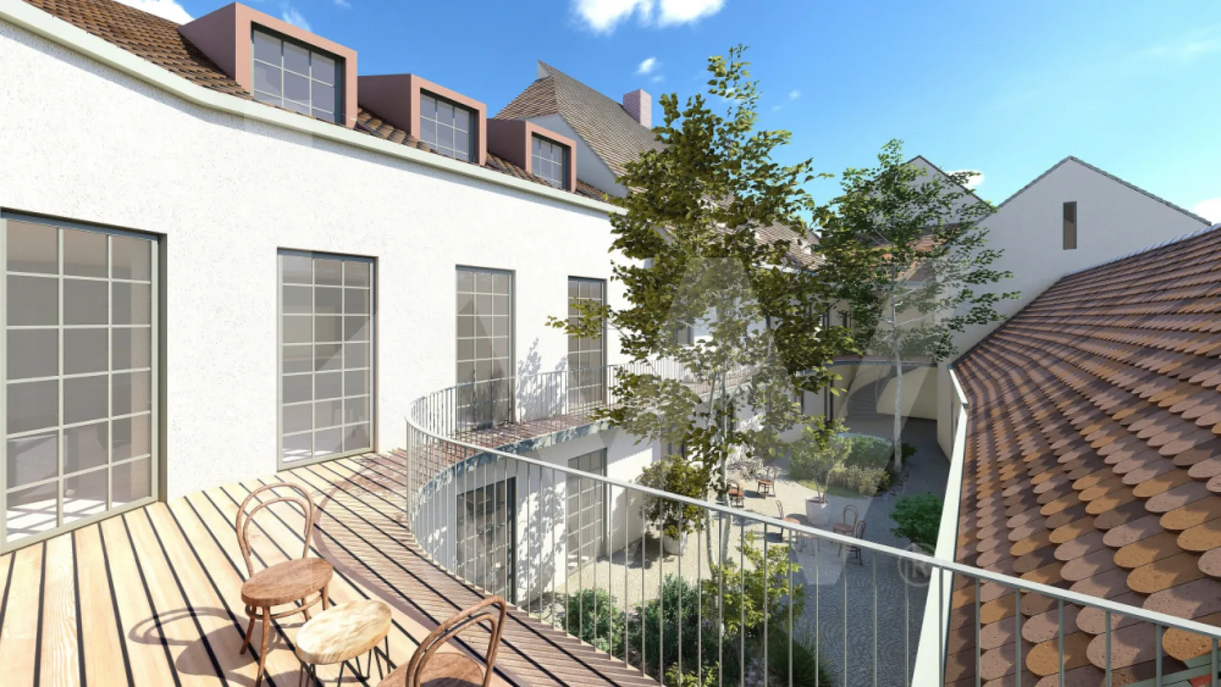 Apartament 2 camere | Et 1+ M | Curte | ULTRACENTRAL - Apartamentul face parte dintr-un imobil format din 3 corpuri si un total de 11 apartamente, situat într-o zona cu farmec istoric, iar in momentul de fata fiind in renovare completa si consolidare, prețul afisat este pentru predare ”la alb”, pot fi predate atat in stadiul ”la alb” cat si ”la cheie” (la cerere). 

Planurile generoase si practice, creeaza un nivel ridicat de confort, in timp ce ferestrele din podea pana in tavan ofera multa lumina si atmosfera, iar tot etajul 1 beneficiaza de terasa comuna care deserveste si ca zona de acces in apartament. 

Apartamentele de la etajul 1 sunt dispuse pe 2 nivele, avand camere si la mansarda.

Toate amenajarile exterioare vor fi asigurate de catre dezvoltator, ”la cheie”, exact ca in imagini (in curte piatra cubica, spatii verzi, zona de biciclete, imobil izolat si finisat), specific acestui apartament la strada se amenajeaza cu obloane de lemn.

In completarea acestor beneficii, proiectul se remarca si prin accentul pus pe sustenabilitate si eficienta energetica, elemente tot mai importante pentru un stil de viata responsabil si conectat la nevoile viitorului.

Materialele utilizate in procesul de renovare si consolidare sunt atent alese pentru a reduce impactul asupra mediului, iar sistemele moderne de izolatie contribuie semnificativ la scaderea consumului de energie.

Folosirea pompelor de caldura in combinatie cu panouri fotovoltaice nu doar ca elimina necesitatea racordarii la gaz, dar transforma acest apartament intr-o locuinta independenta energetic, cu costuri de intretinere reduse.

Mai mult, designul atent al curtii interioare — cu spatii verzi generoase, zona pentru biciclete si terase ideale pentru relaxare — sustine ideea de trai sustenabil in mijlocul orasului, promovand mobilitatea alternativa si reconectarea cu natura.

Astfel, acest imobil nu este doar o locuinta, ci o declaratie de responsabilitate fata de mediu, fara a face compromisuri in ceea ce priveste confortul sau estetica.

Aceasta este oportunitatea perfecta pentru cei care isi doresc mai mult decat un simplu apartament — un camin eficient, elegant si construit pentru viitor.

Fie ca il alegi ”la alb” sau "la cheie”, pentru a-l personaliza dupa gustul tau, gata de mutat, acest apartament imbina farmecul unei zone istorice cu cele mai moderne solutii de locuire.

Programeaza o vizionare si descopera cum poate arata viitorul tau acasa!
