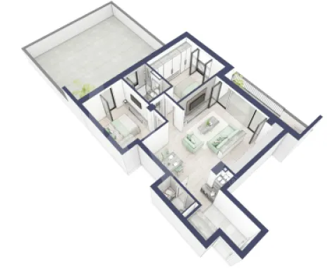 Apartament 3 camere, etaj 1, intabulare vara 2026