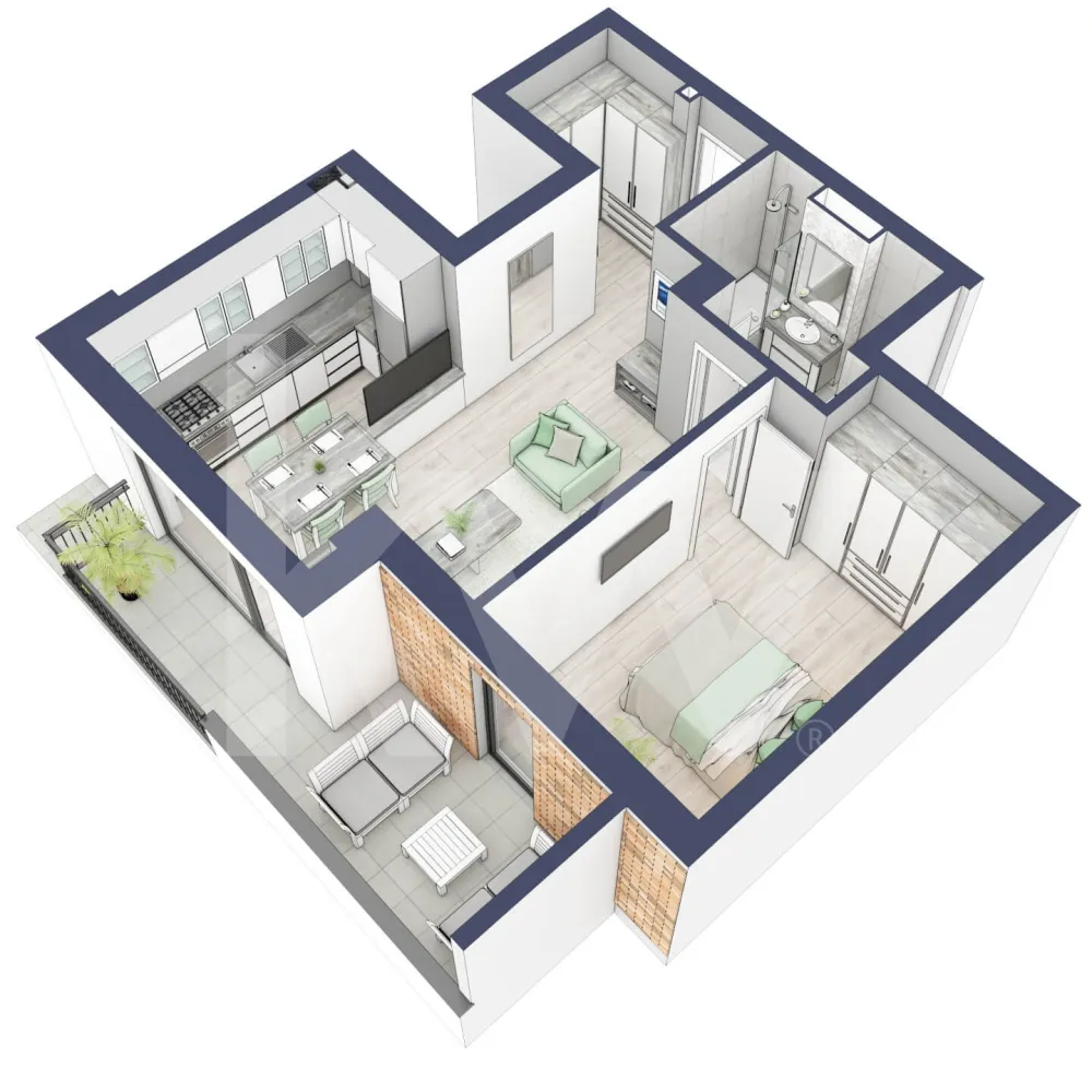 Apartament 2 camere, PARTER - Ești dornic/ă să faci o schimbare importantă în viața ta?

Fie că te gândești să iți schimbi domiciliul sau te afli la început de drum, îți propunem un imobil pentru un stil de viață modern, pe măsura așteptărilor tale.
Unde? Într-un ansamblu rezidențial demn de secolul XXI.

Apartamentul se predă la alb cu:
- prize și întrerupătoare 
- centrală termică Viessmann
- cronotermostat în fiecare cameră
- încălzire în pardoseală
- rulouri electrice la dormitoare.

Situată ​​în Zona Turnișor din Sibiu, viitoarea ta casă vine la pachet cu următoarele beneficii:
- spații verzi, zone de agrement, zone de fitness;
- loc pentru sport în aer liber, loc de joacă pentru copii; loc pentru grătar în apropierea pârâului;
- siguranță: bariere de intrare pentru a limita accesul doar la viitori proprietari în cadrul ansamblului;
- 2 căi de acces: una pe partea de Vest cu ajungere rapidă în zona Industială, Aeroport și autostradă și încă una pe Str. Ogorului către centrul orașului Sibiu;
- stand de biciclete;
- parcare subterană/supraterana
- posibilitate încărcare mașini electrice (în parcarea subterană);

Apartamentul despre care îți vorbesc are o suprafață utilă de 47,1 m², cu un balcon de 10,3 m² se predă la alb cu:
- prize și întrerupătoare 
- centrală termică Viessmann
- cronotermostat în fiecare cameră
- încălzire în pardoseală
- rulouri electrice la dormitoare.

 Modalitati de predare:
 Preț: € 122.089 cu 21% TVA inclus.  (intabulare vara 2026)
Apartamentul se vinde în stadiul de “alb avansat”.


Randările sunt doar niște exemple și pot fi diferite față de realitate. Nu răspundem pentru diferențele apărute.

Locurile de parcare sunt contra-cost și pot fi în parcarea supraterană (€ 5.084/loc de parcare) sau la subsol (€ 10.168/loc de parcare).
Modalități de plată: cash și credit ipotecar cu avans minim de 15%.

Așadar îți pune la dispoziţie o Asociaţie de Proprietari bine gestionată care se ocupă şi de întreţinerea clădirilor şi a spaţiilor verzi, pentru un aspect curat, modern, adecvat.

Informatii certificat energetic conform proiect:
a) clasa energetica B;
b) consumul total specific de energie primara: 126.00 kWh/m2an;
c) indicele de emisii echivalent CO_2: 26 kgCO2/m2an;
d) consum total specific de energie din surse regenerabile: 0 kWh/m2an.

Ce spui, ne vedem să-ți prezint în detaliu acest ansamblu?
Dacă da, contactează-mă la numărul afișat!